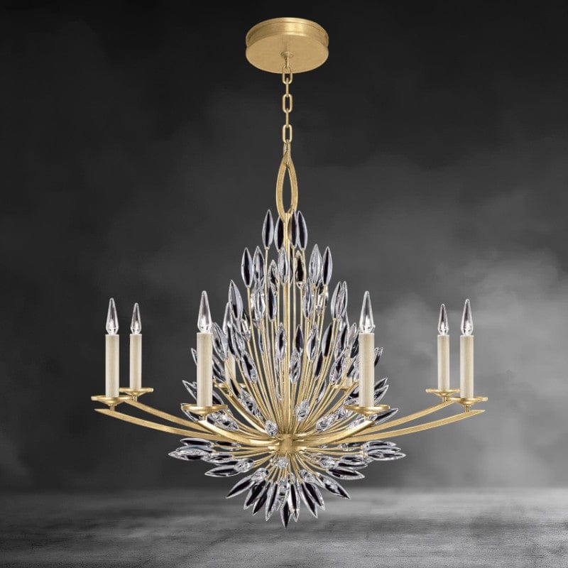 40.5'' H X 41'' W Lily Buds Candle Chandelier