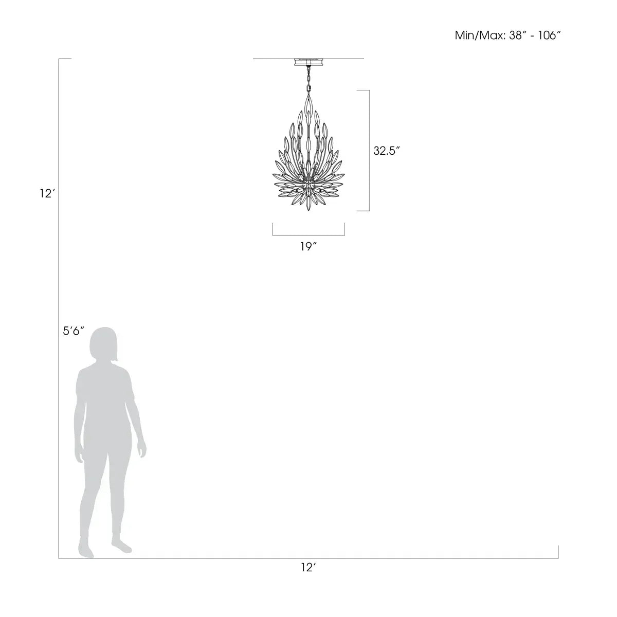 Lily Buds Light Chandelier