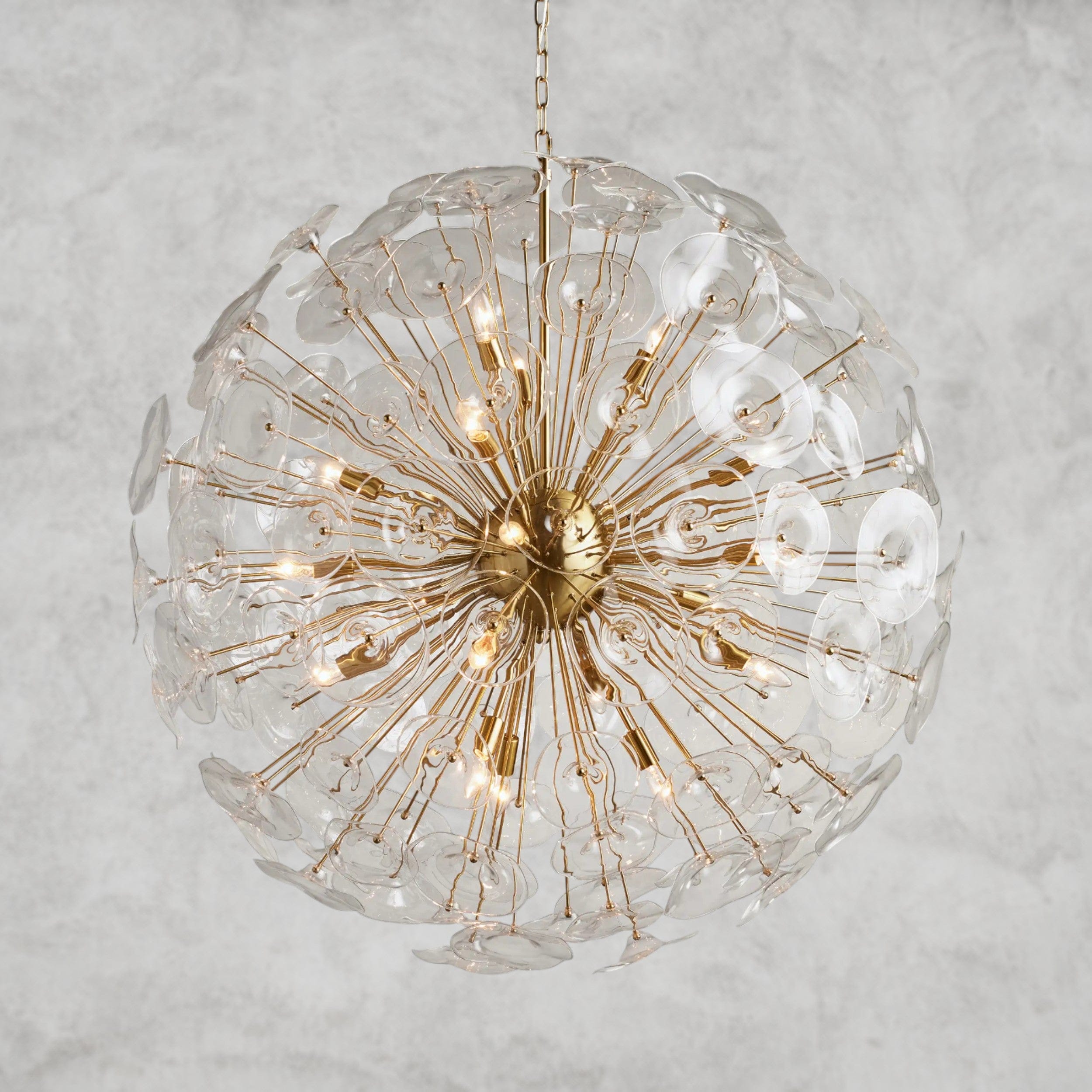 8 Light Lily Round Chandelier
