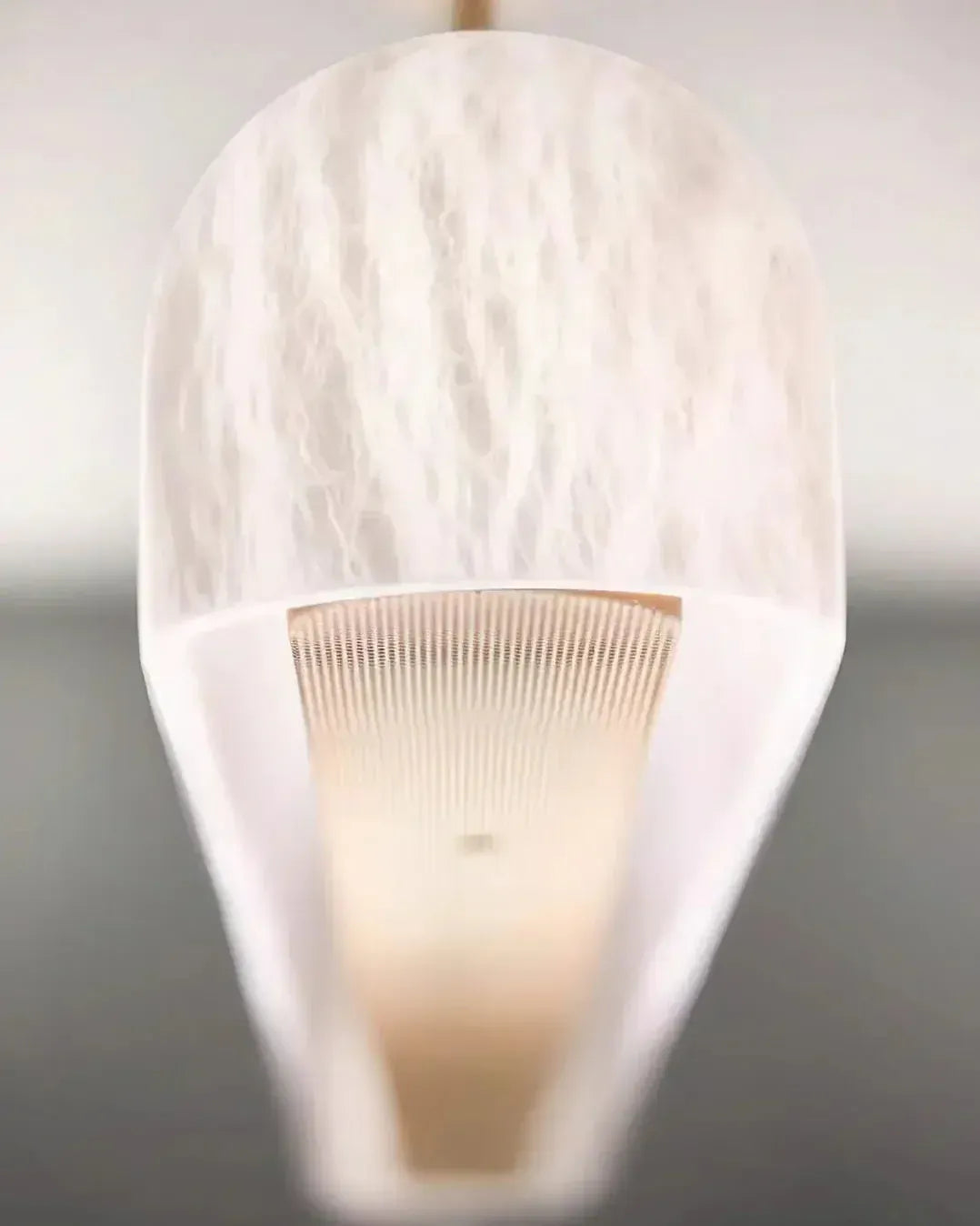 Linear Alabaster Chandelier 35.4", 59.1"