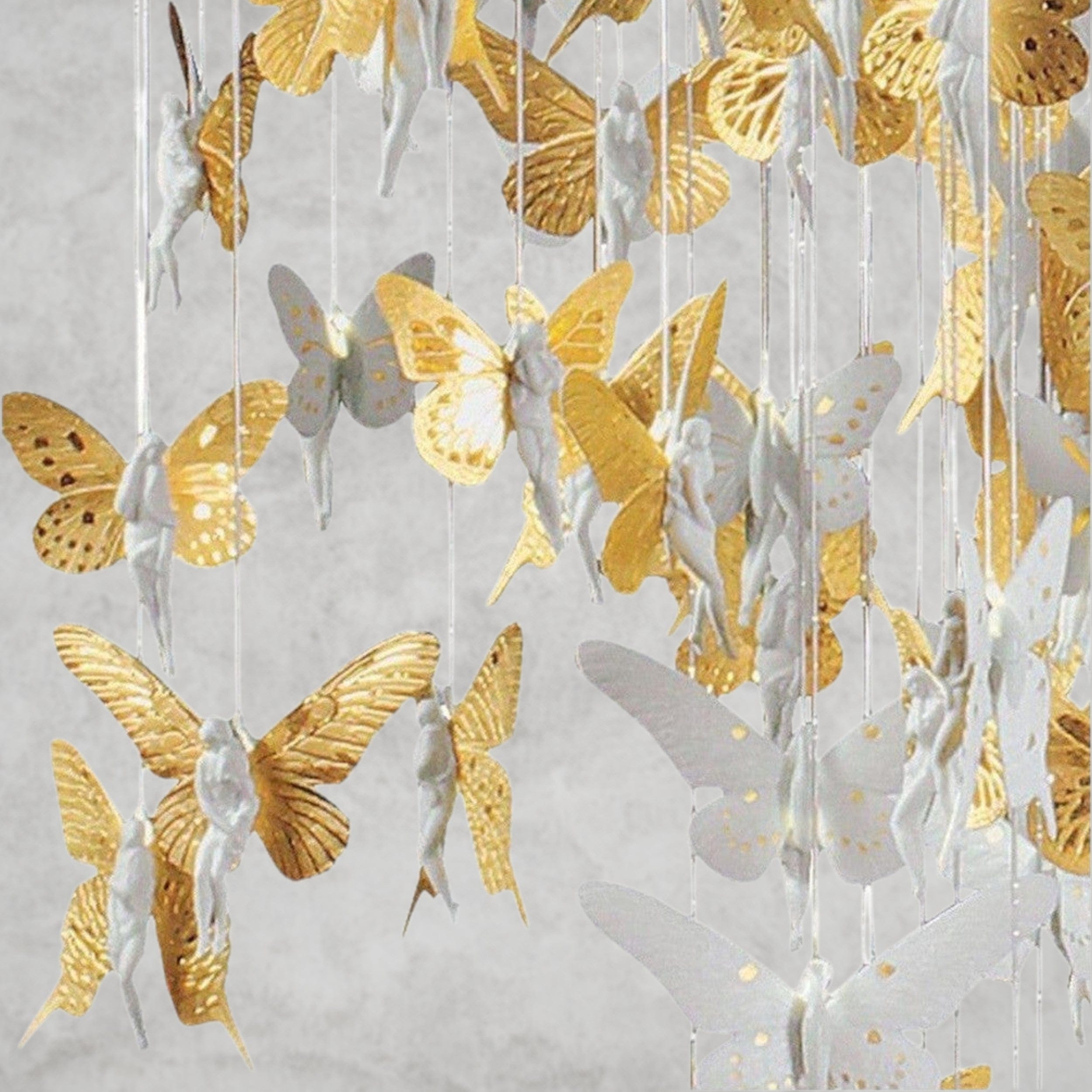 Lladro Niagara Chandelier 78"