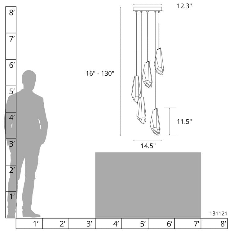 Luma Round Chandelier