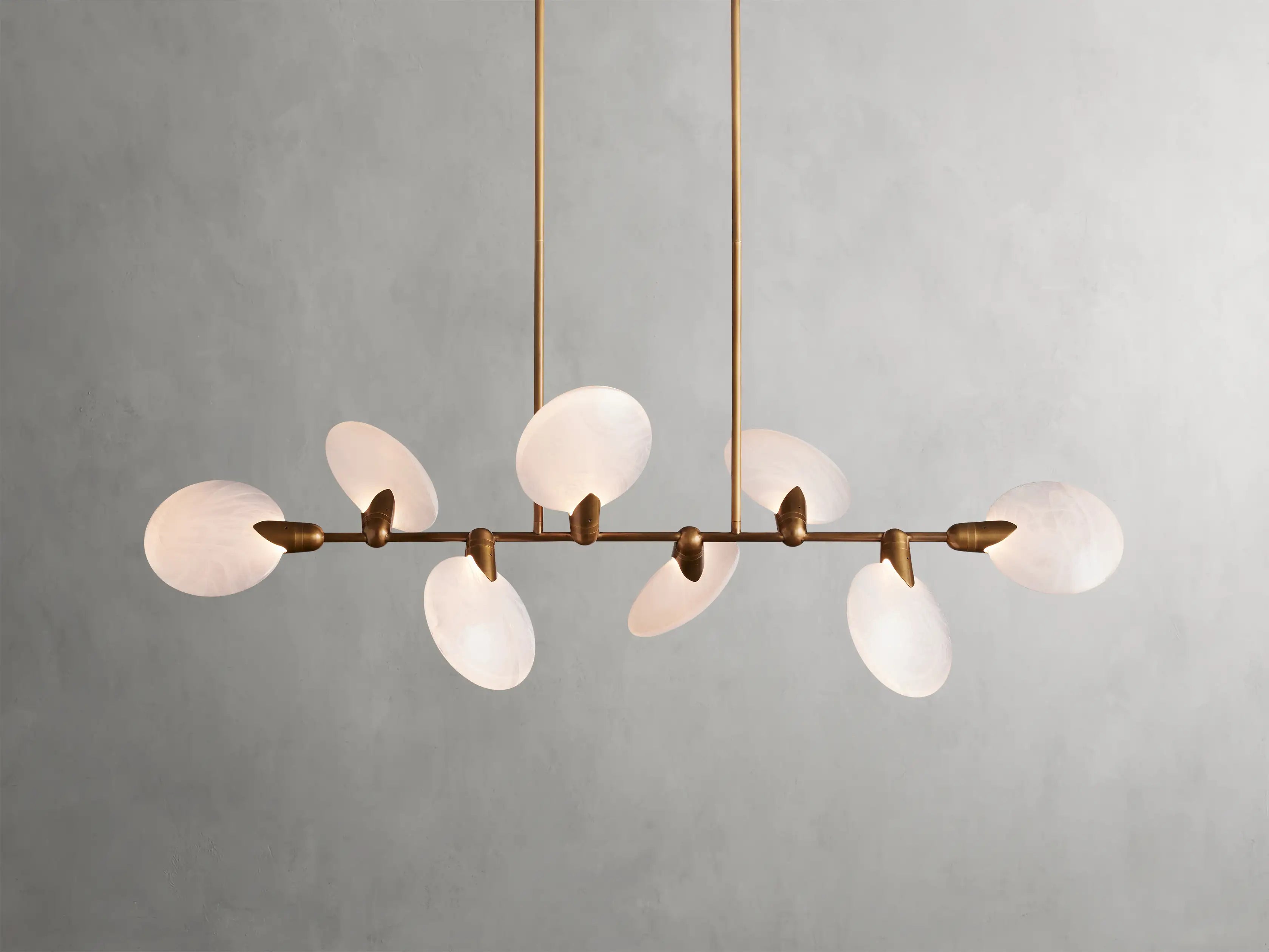 62" Lyla Linear Chandelier 62", 74"