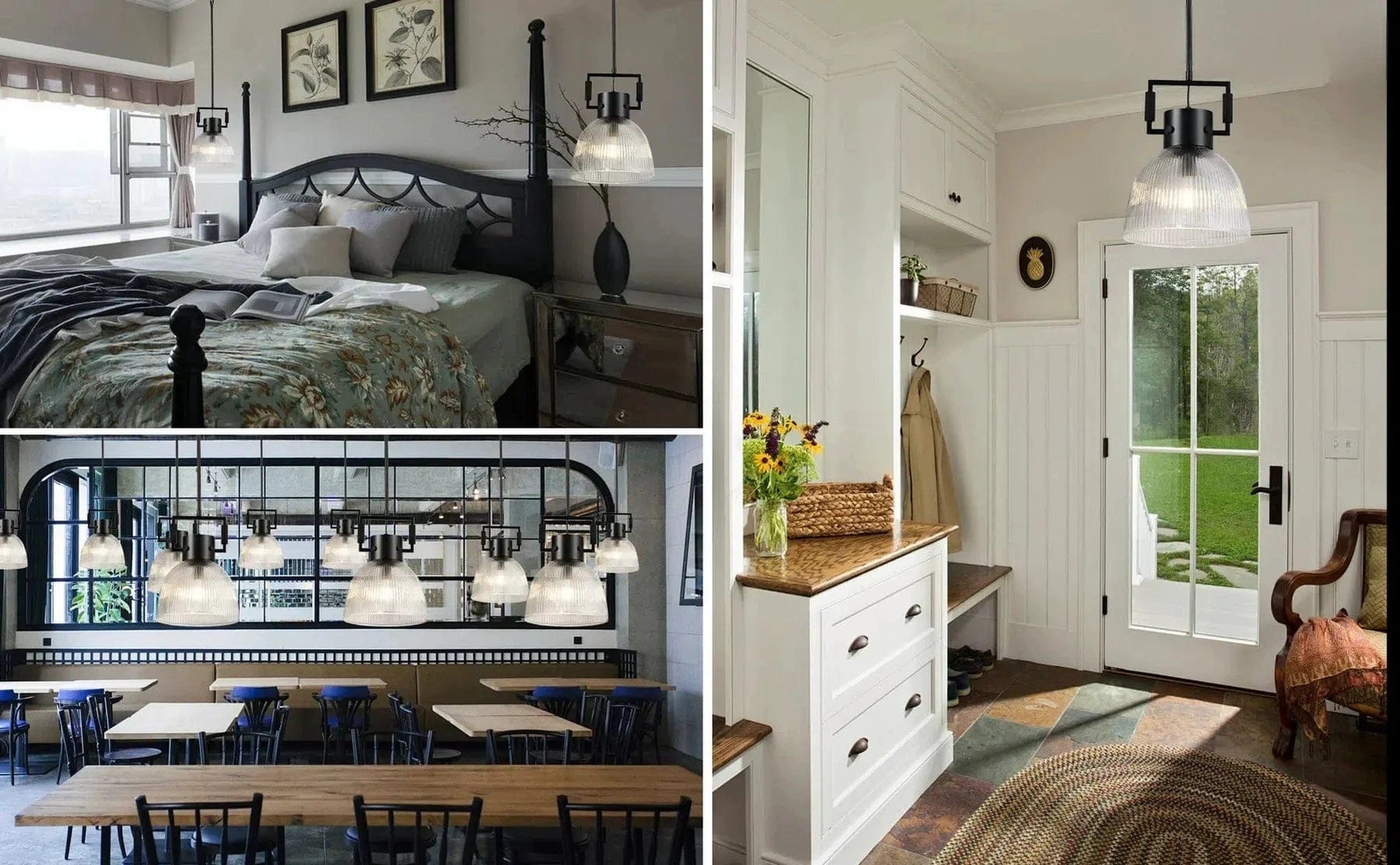 MACHINIST PRISMATIC CLOCHE PENDANT 10", 14", 18"