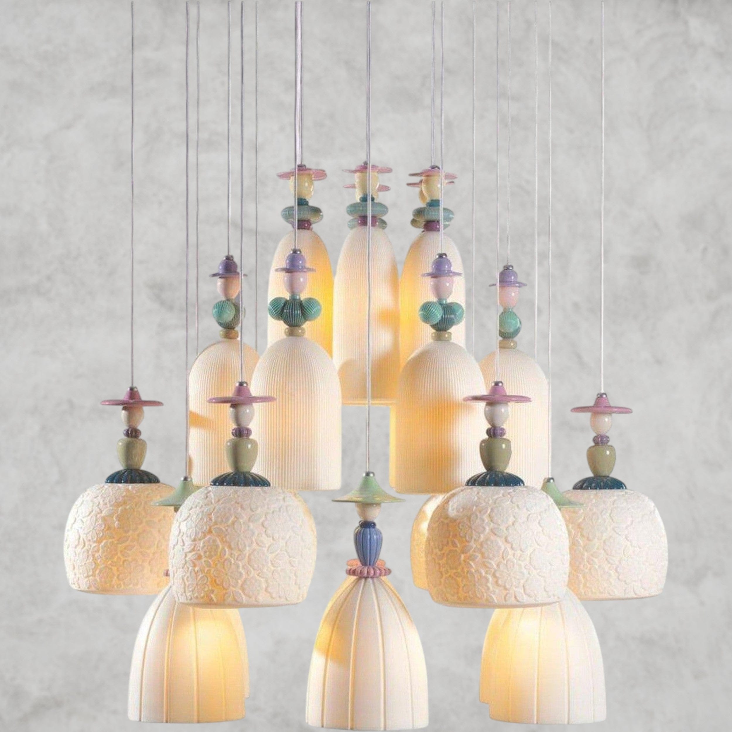 Mademoiselle 24-Lights Blossoms Chandelier