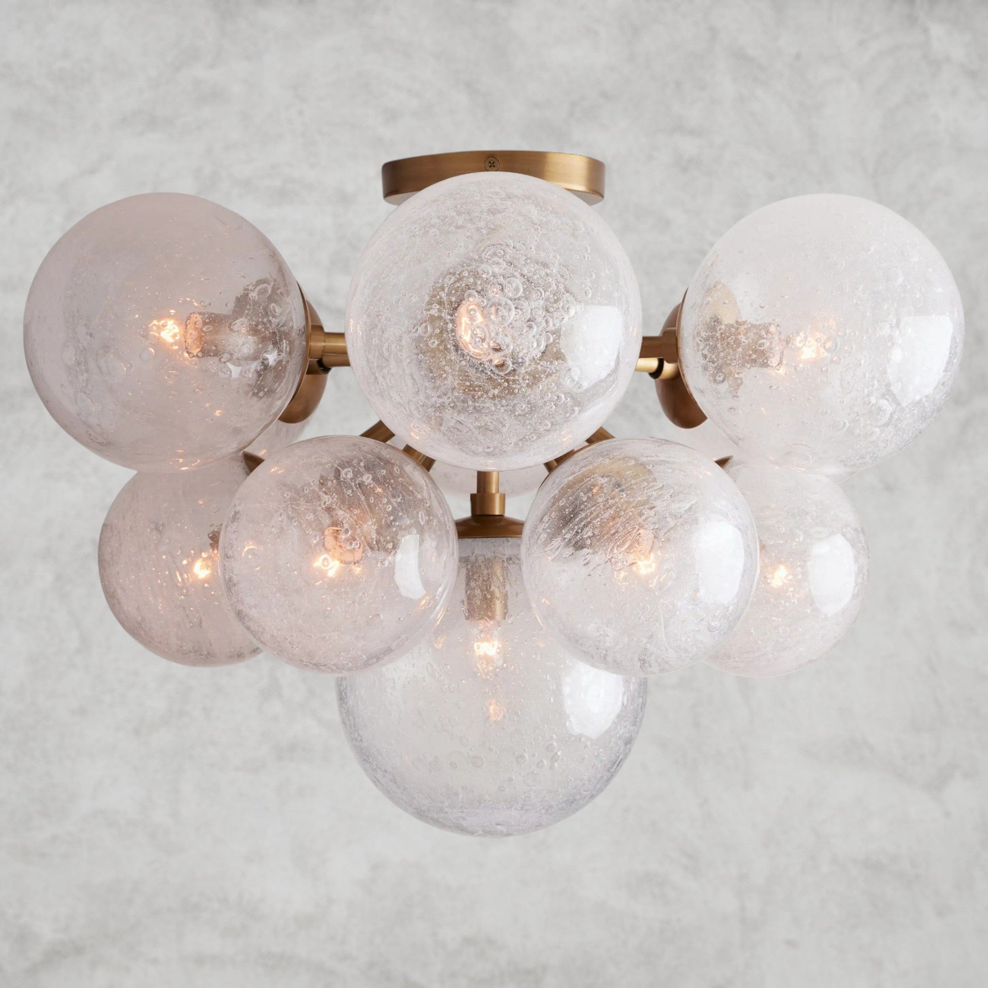 Brass Mandoza Flush Mount