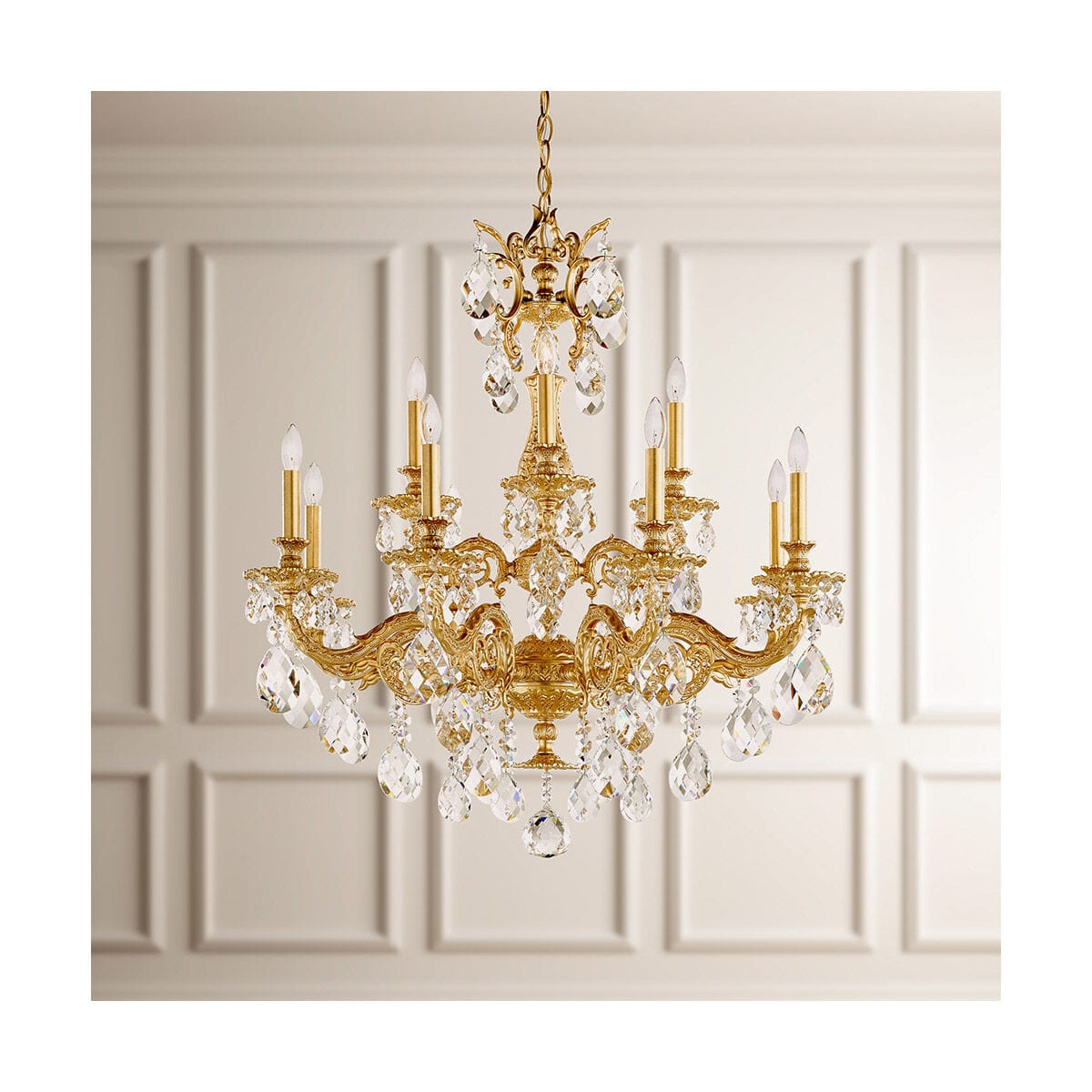 Milano 12-light Crystal Chandelier 32