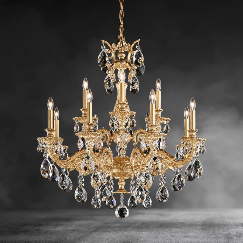 Milano 12-light Crystal Chandelier 32