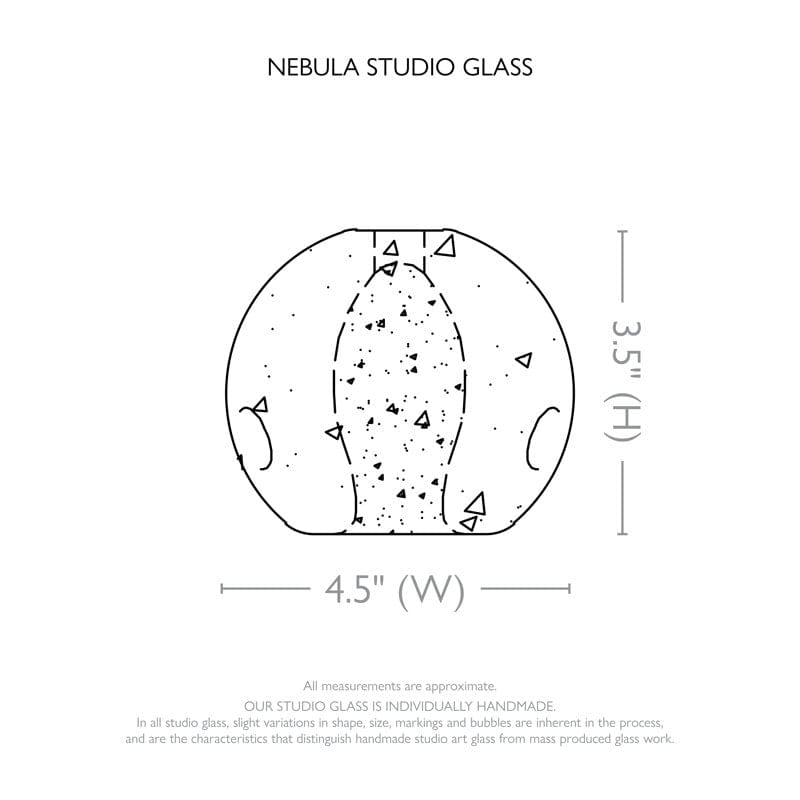 Nature-inspired round crystal Chandelier