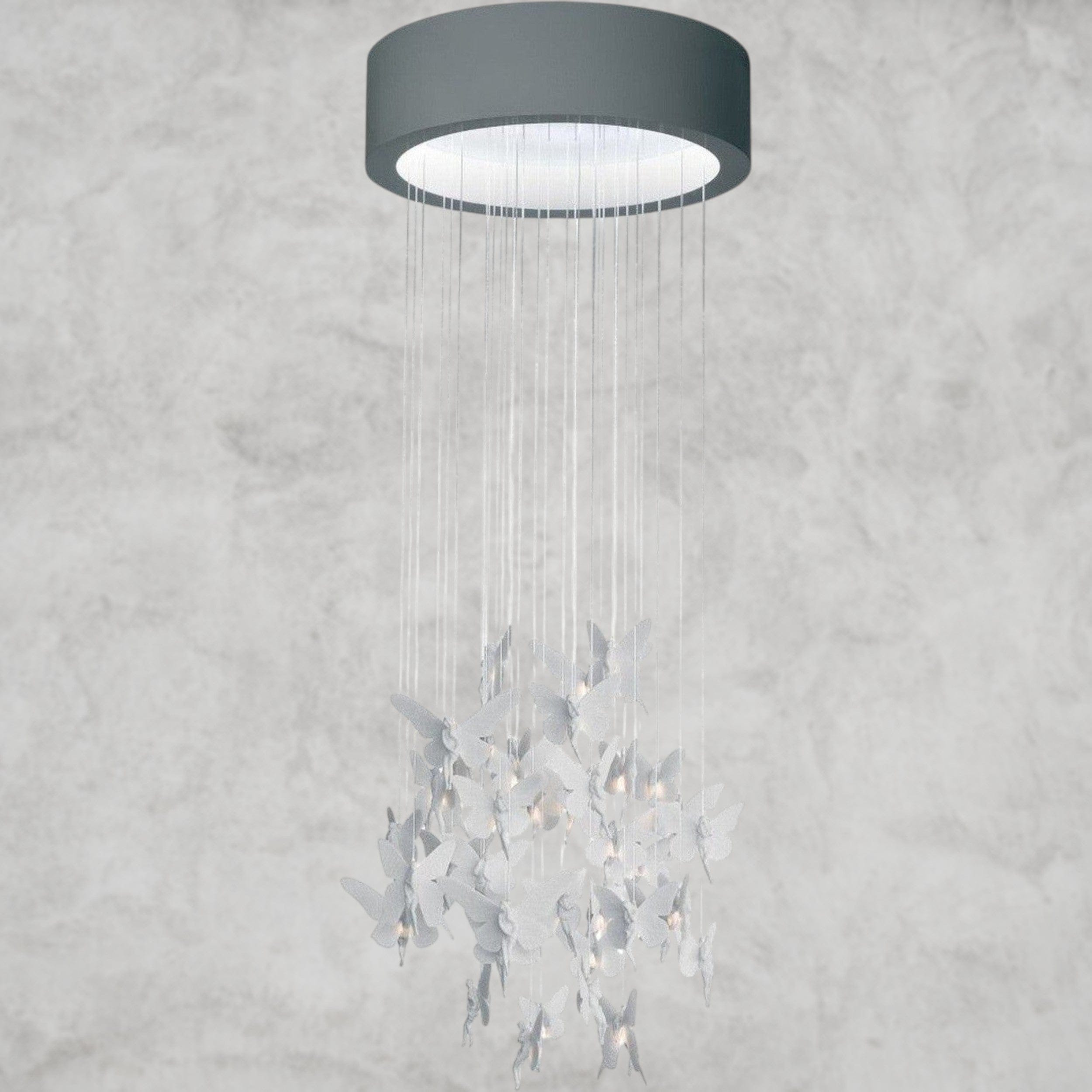 White Niagara Chandelier 23