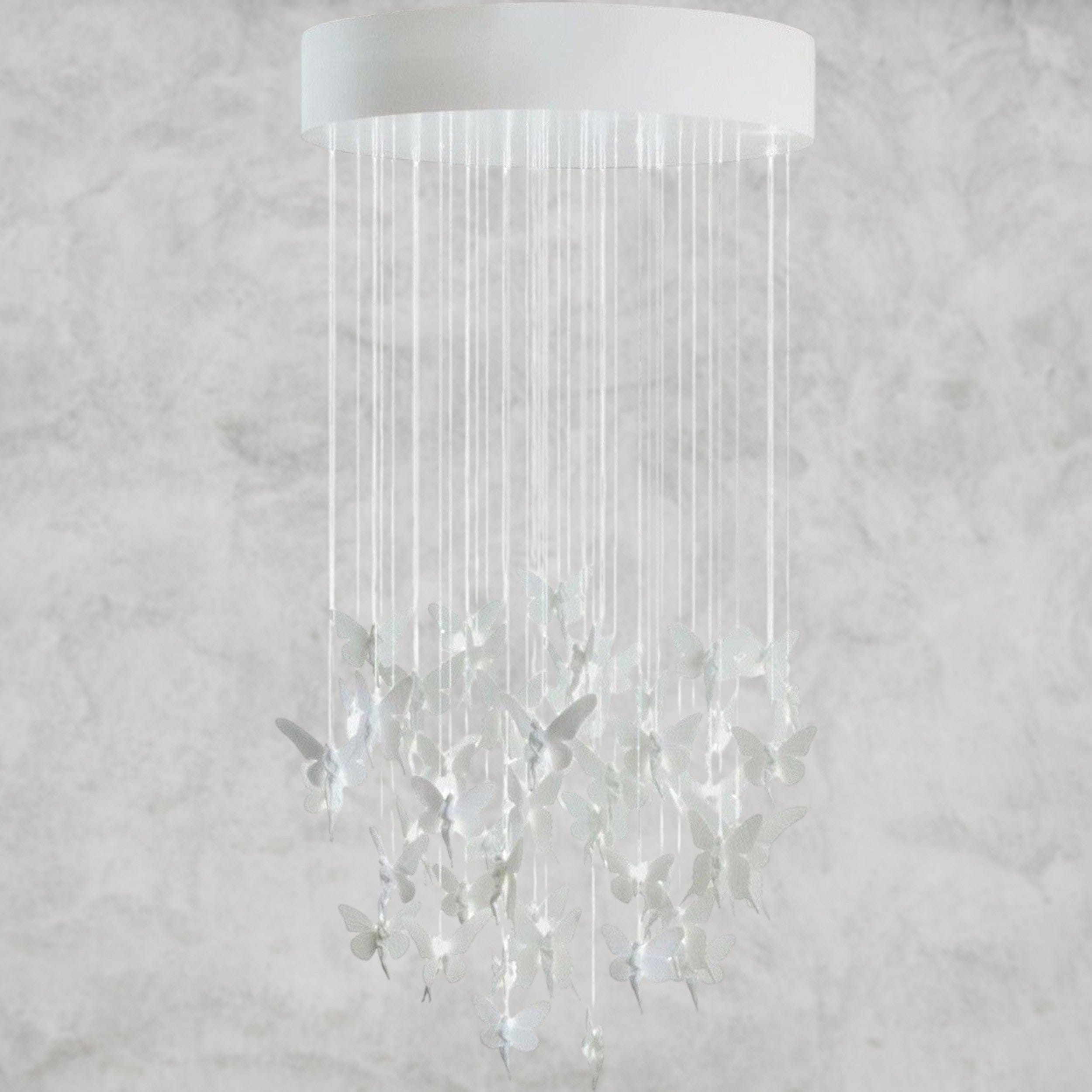 White Niagara Chandelier 31