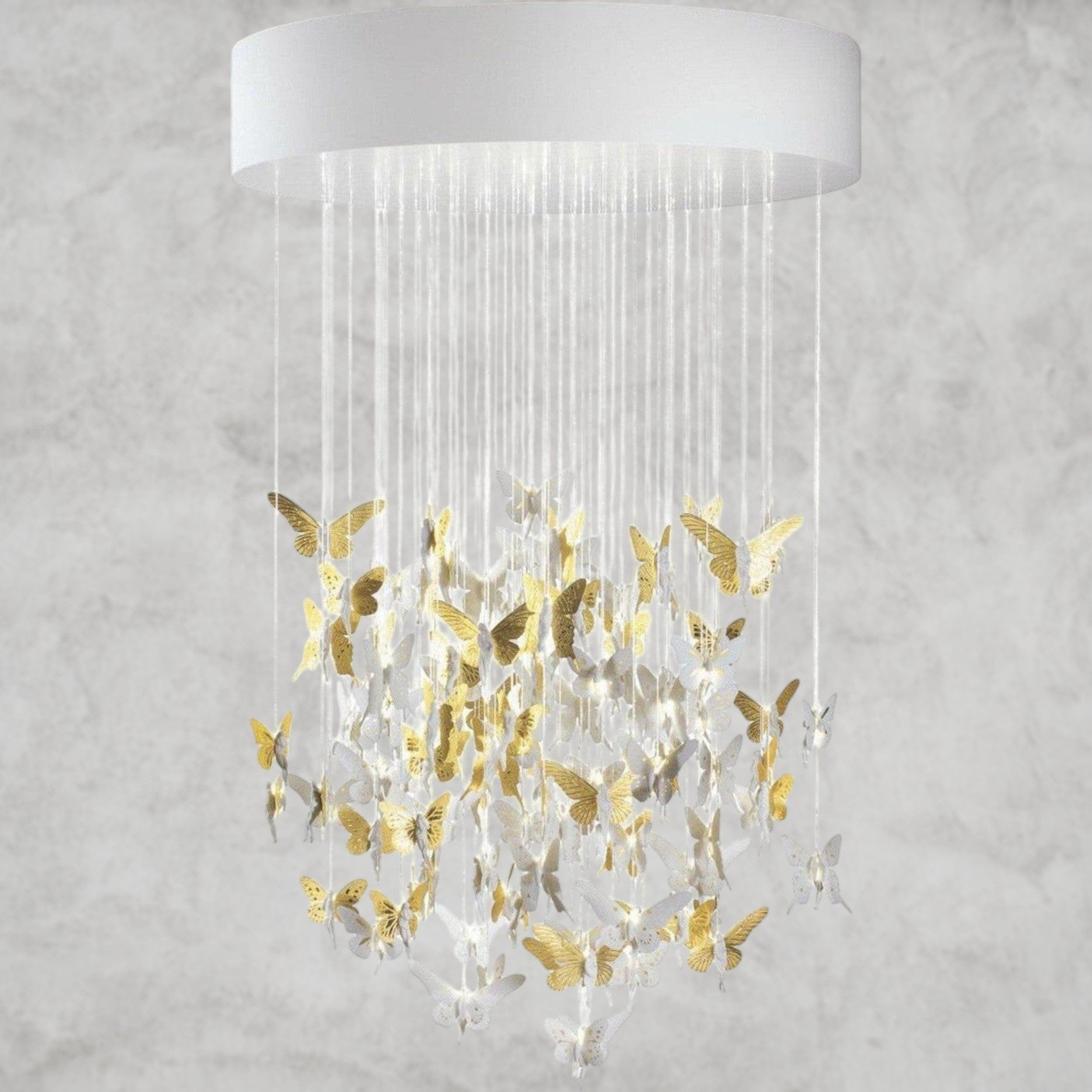 Golden Luster Niagara Chandelier 43