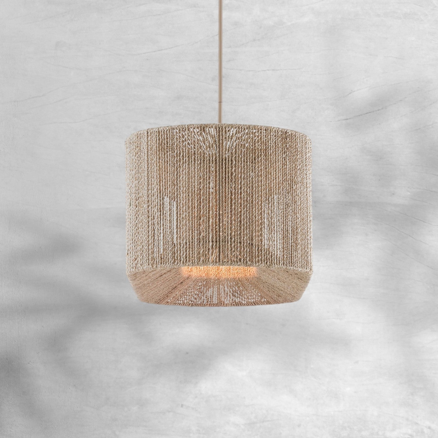 Farrington Abaca Linear Chandelier 42"