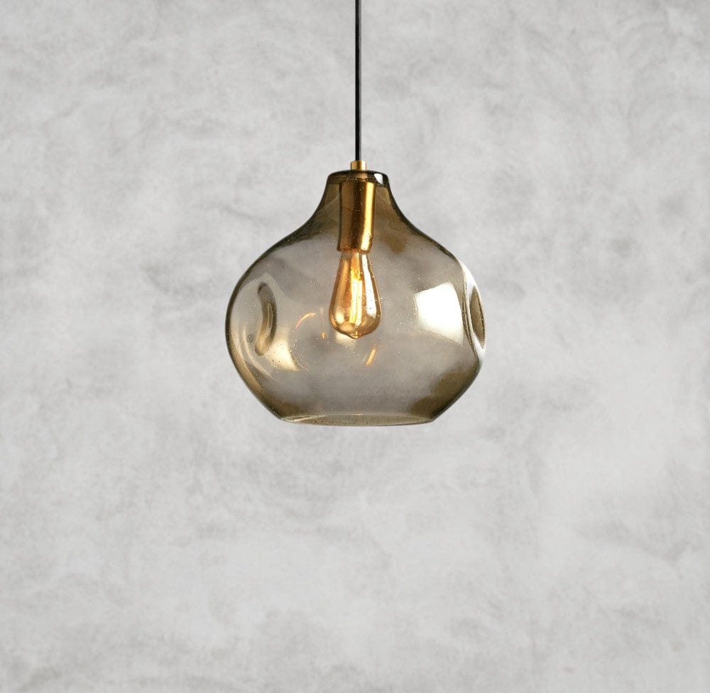 SMOKE Organic 12" Glass Pendant