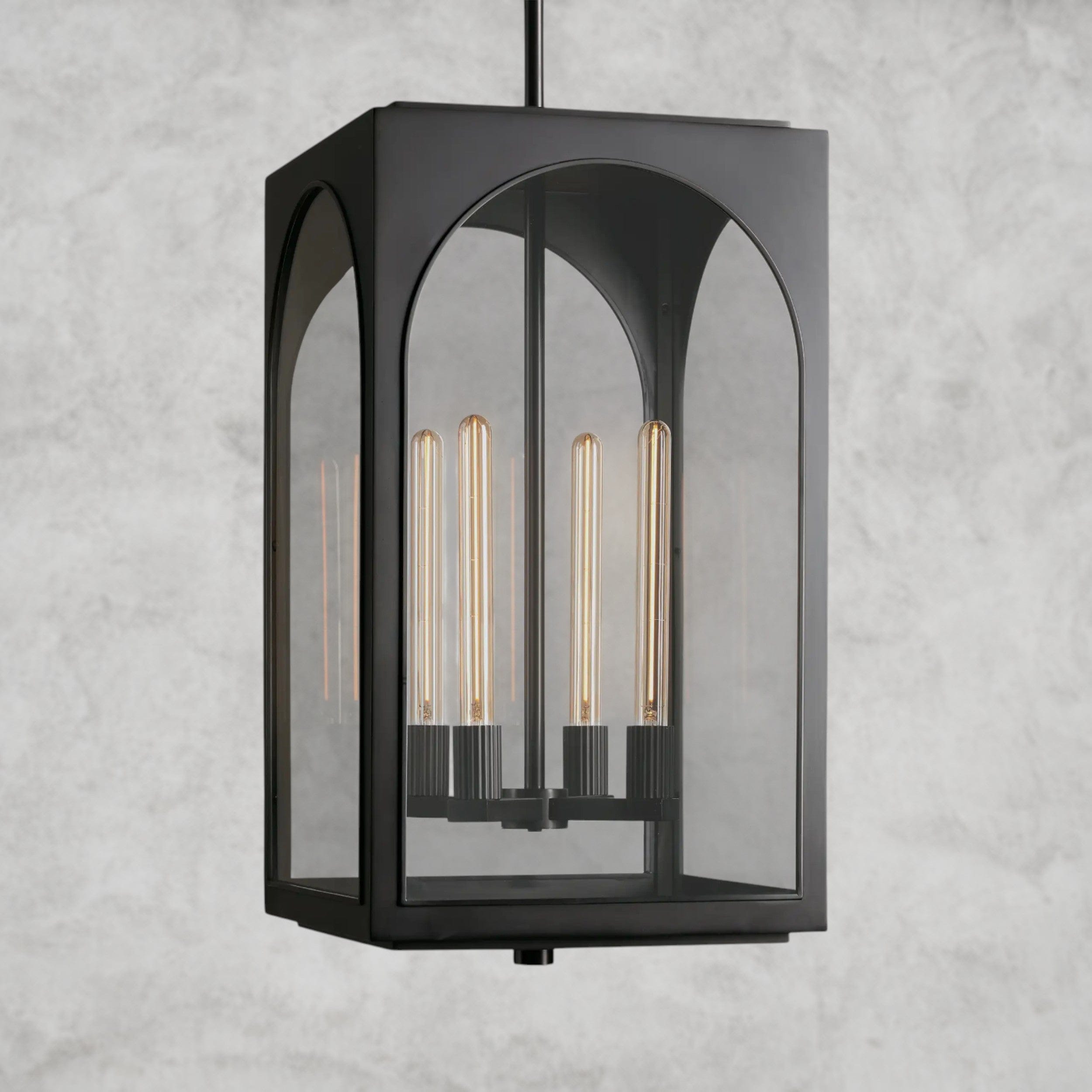 Bronze Palladian Outdoor Pendant 28"