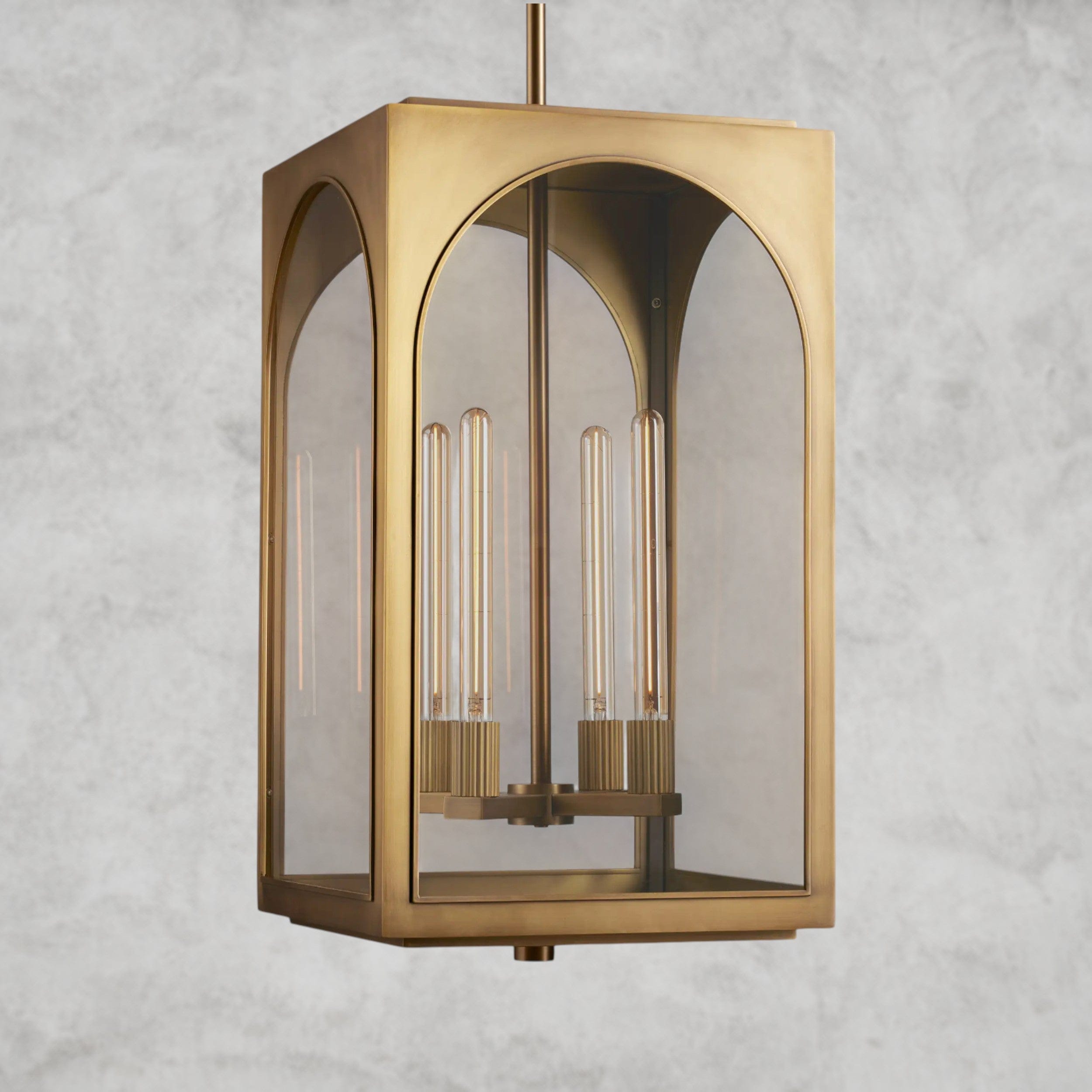 Brass Palladian Outdoor Pendant 28