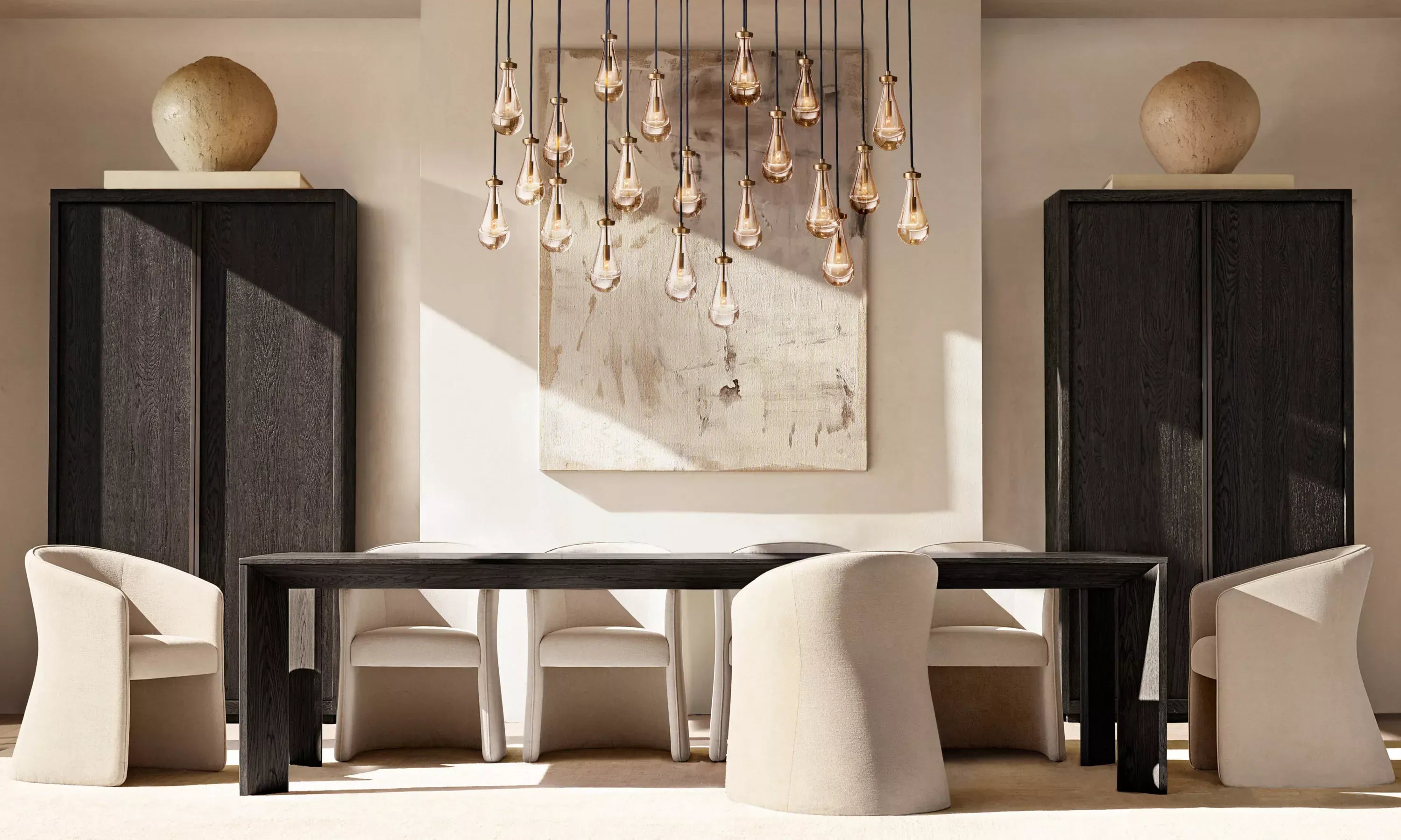 Rain Rectangular Chandelier 54