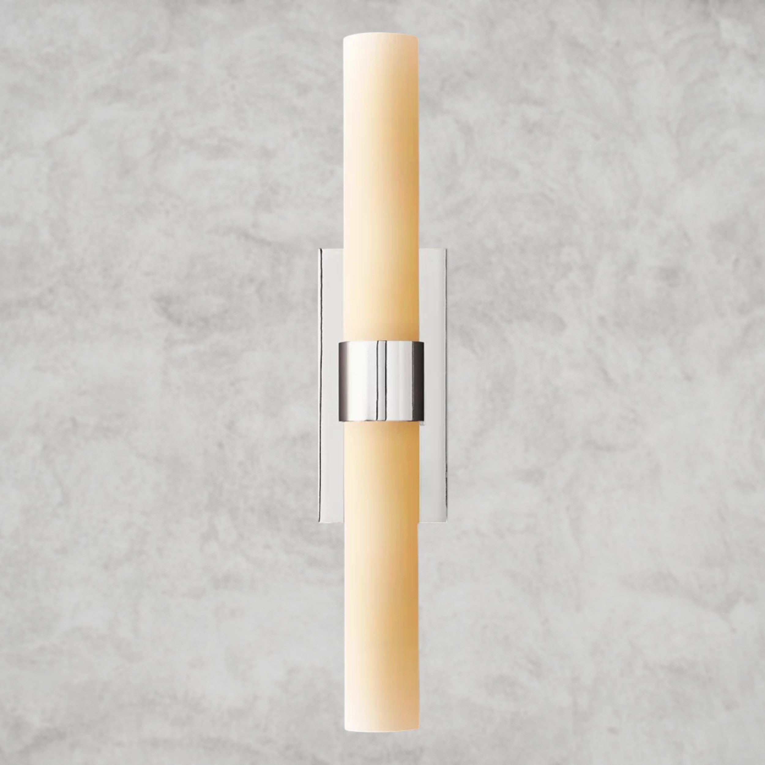 Ravelle Milk Glass Linear Sconce