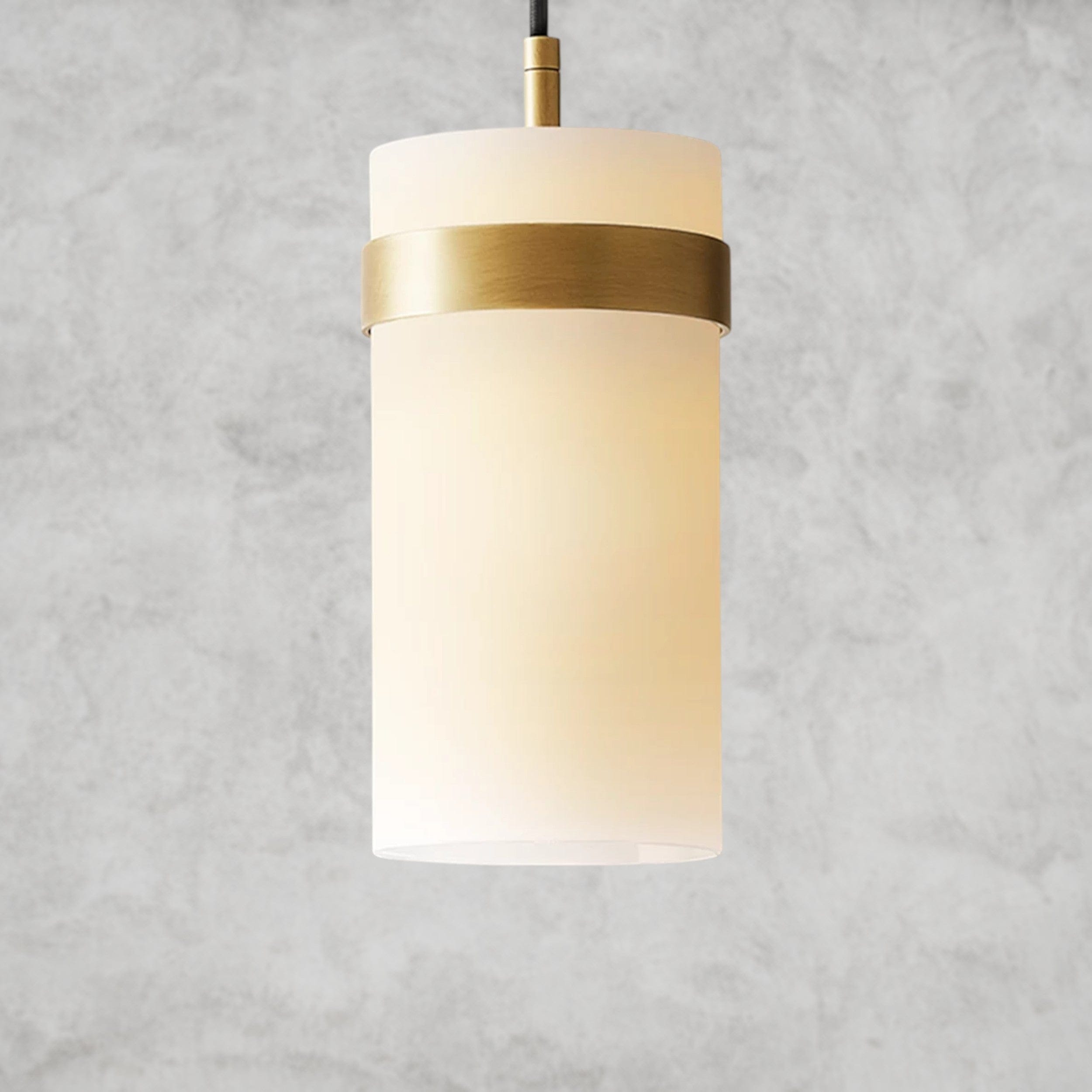Ravelle Milk Glass Pendant 5