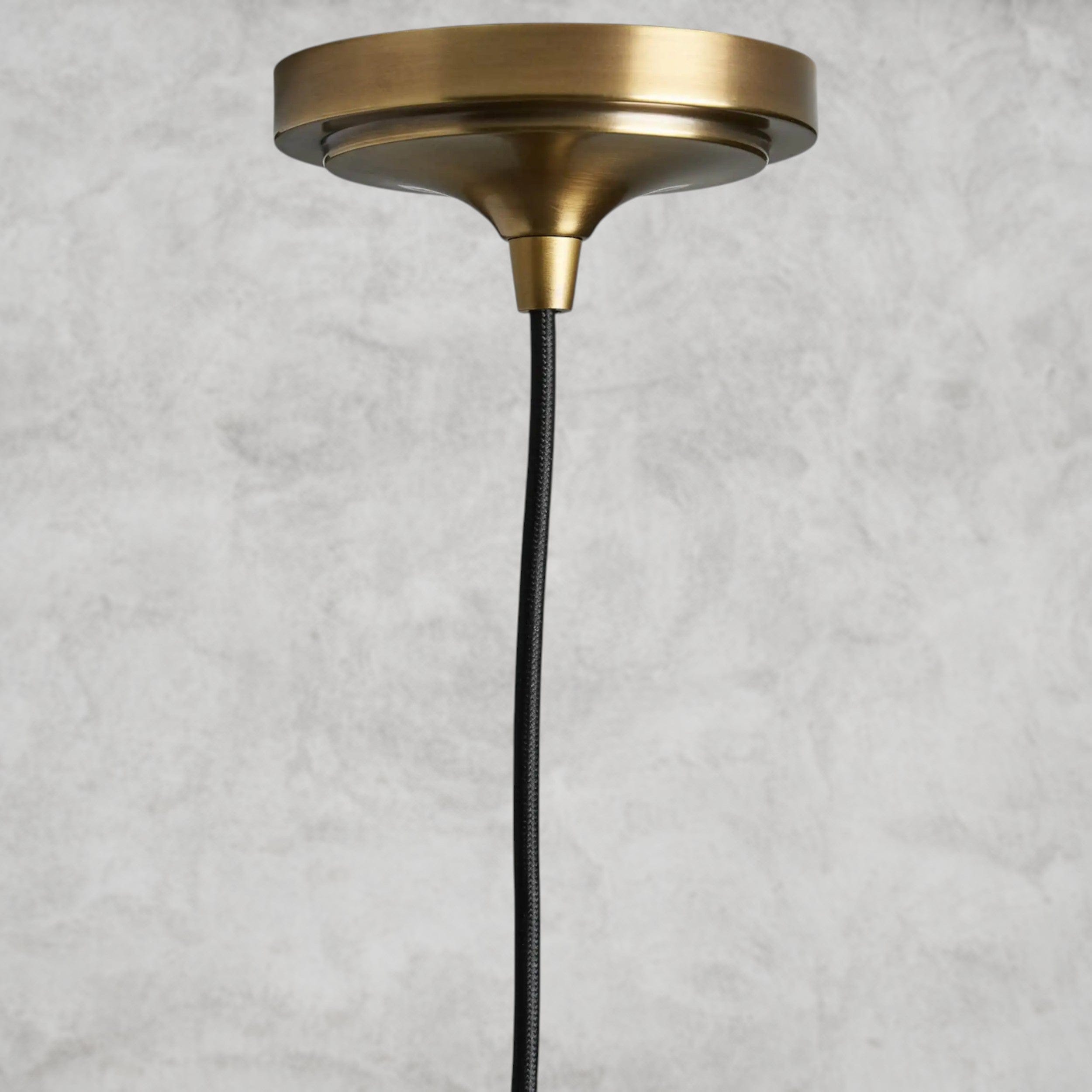 Recycled Metal Dome Pendant 14", 24"