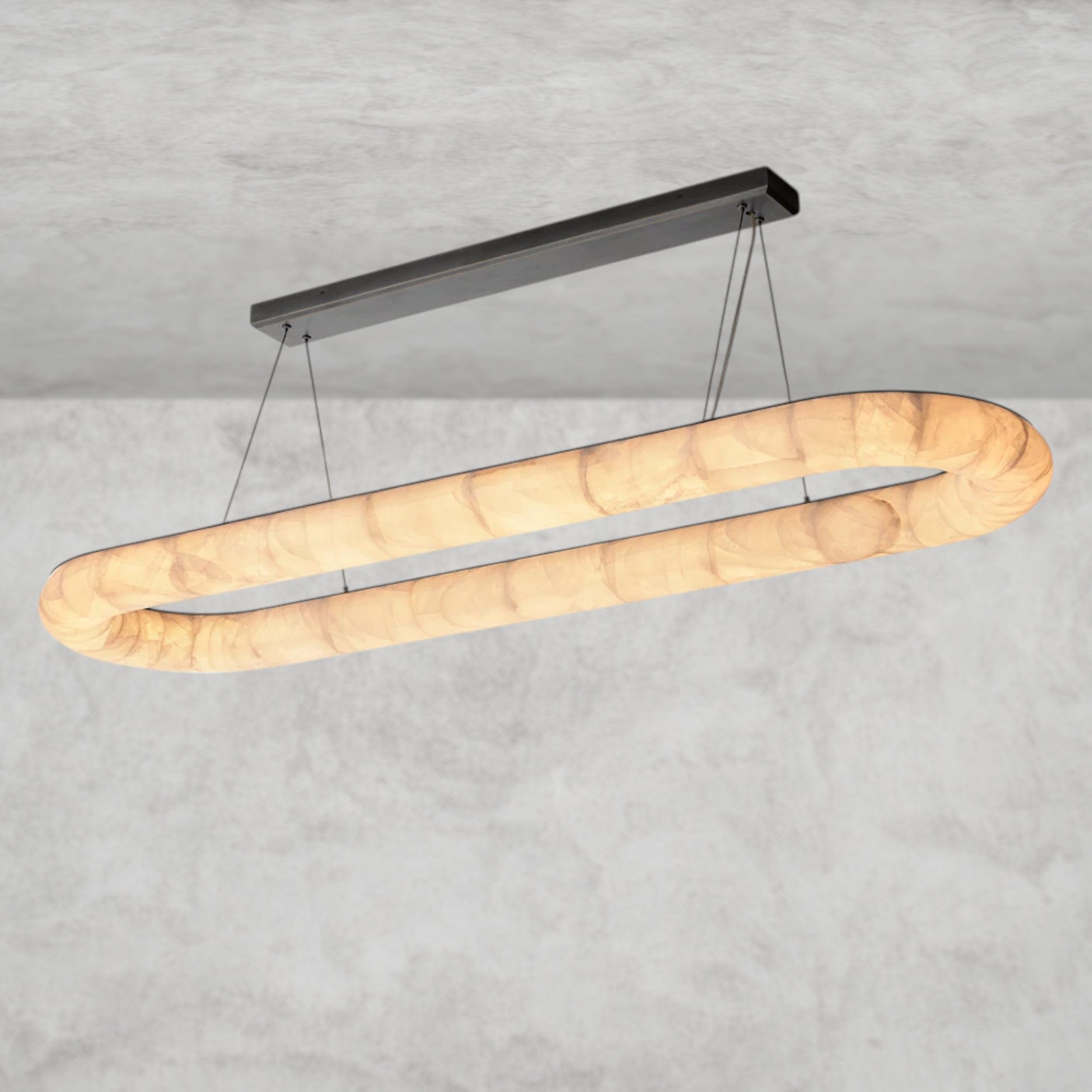 Rivage Lisse Oval Chandelier 57