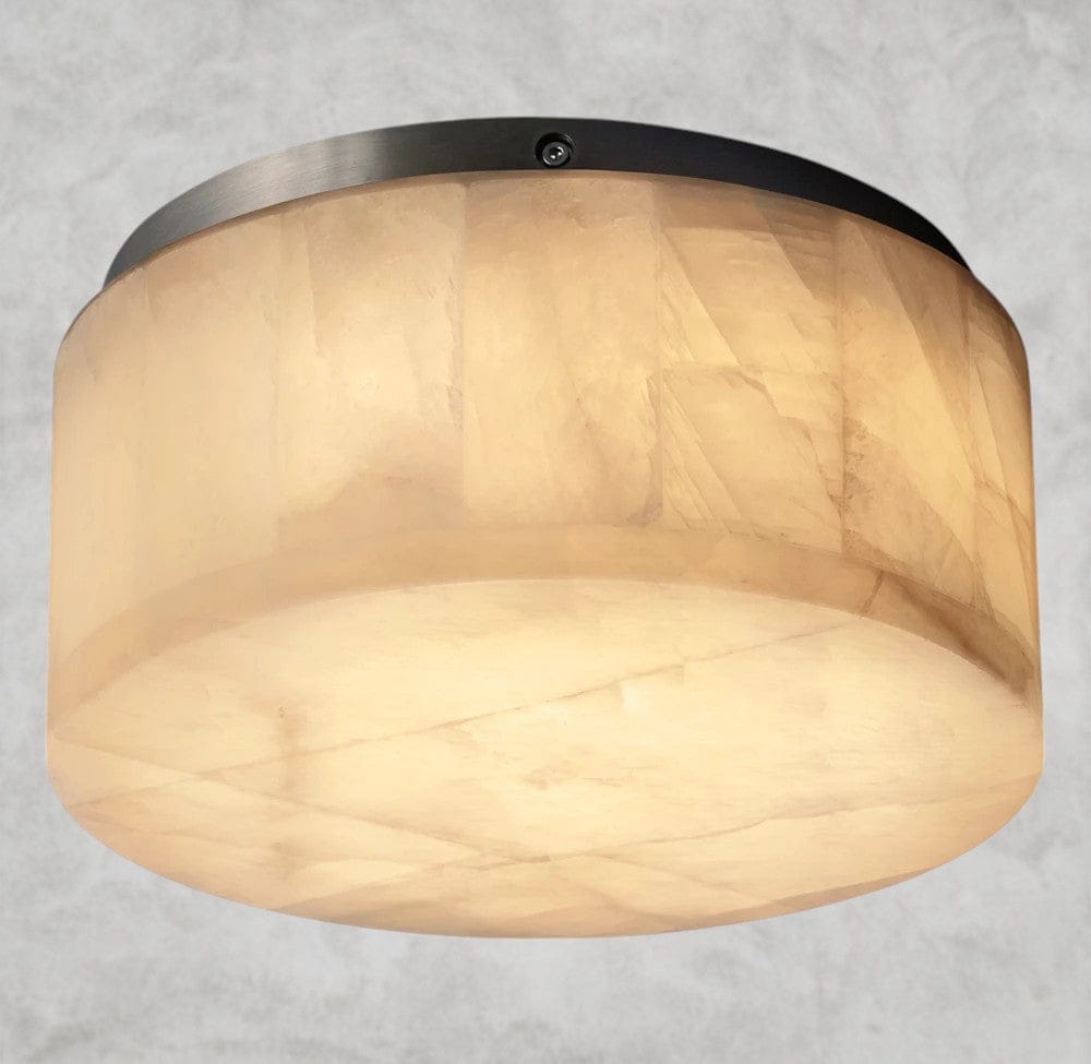 6" / Bronze Rivage lueur round flushmount 6", 10", 14"