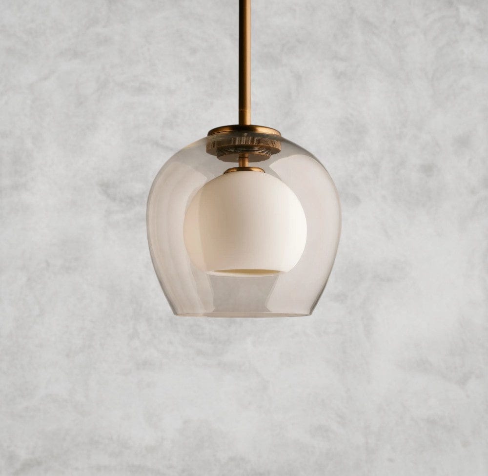 10" Romy Glass Pendant 10", 20"