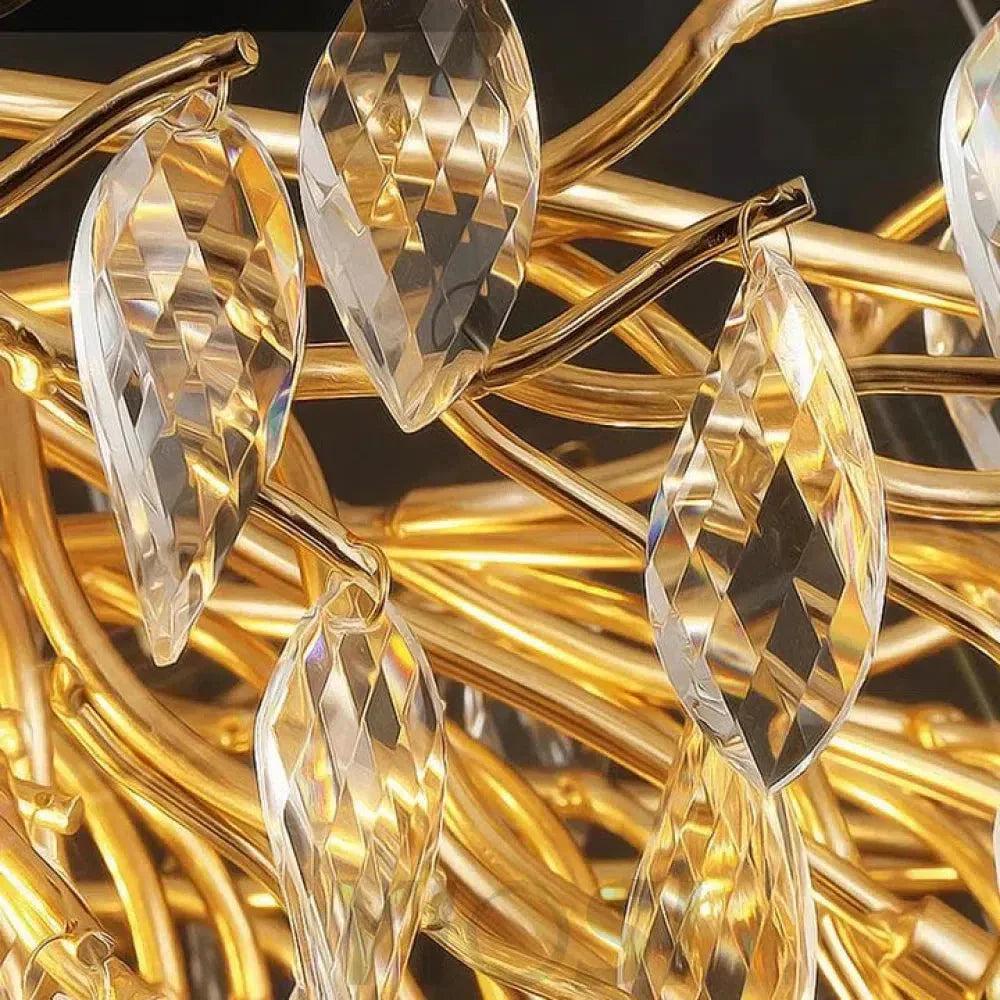 Renata Polyhedral Crystal Branch Chandelier