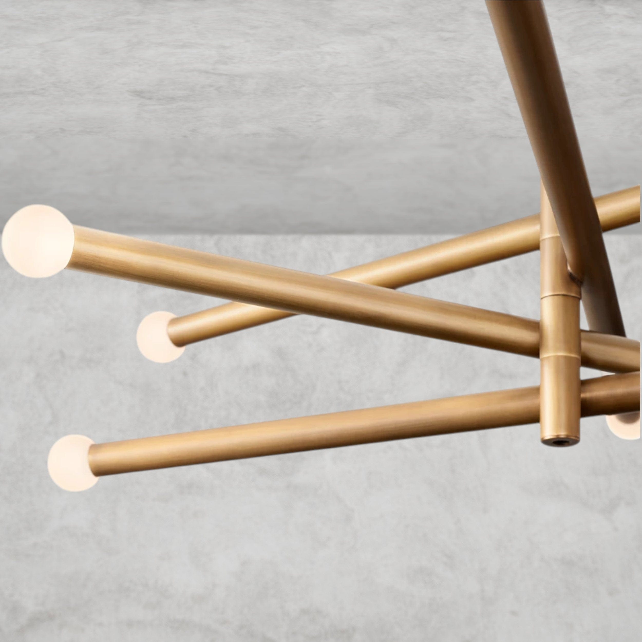 ROUSSEAU 8-LIGHT MOBILE ORB CHANDELIER 53