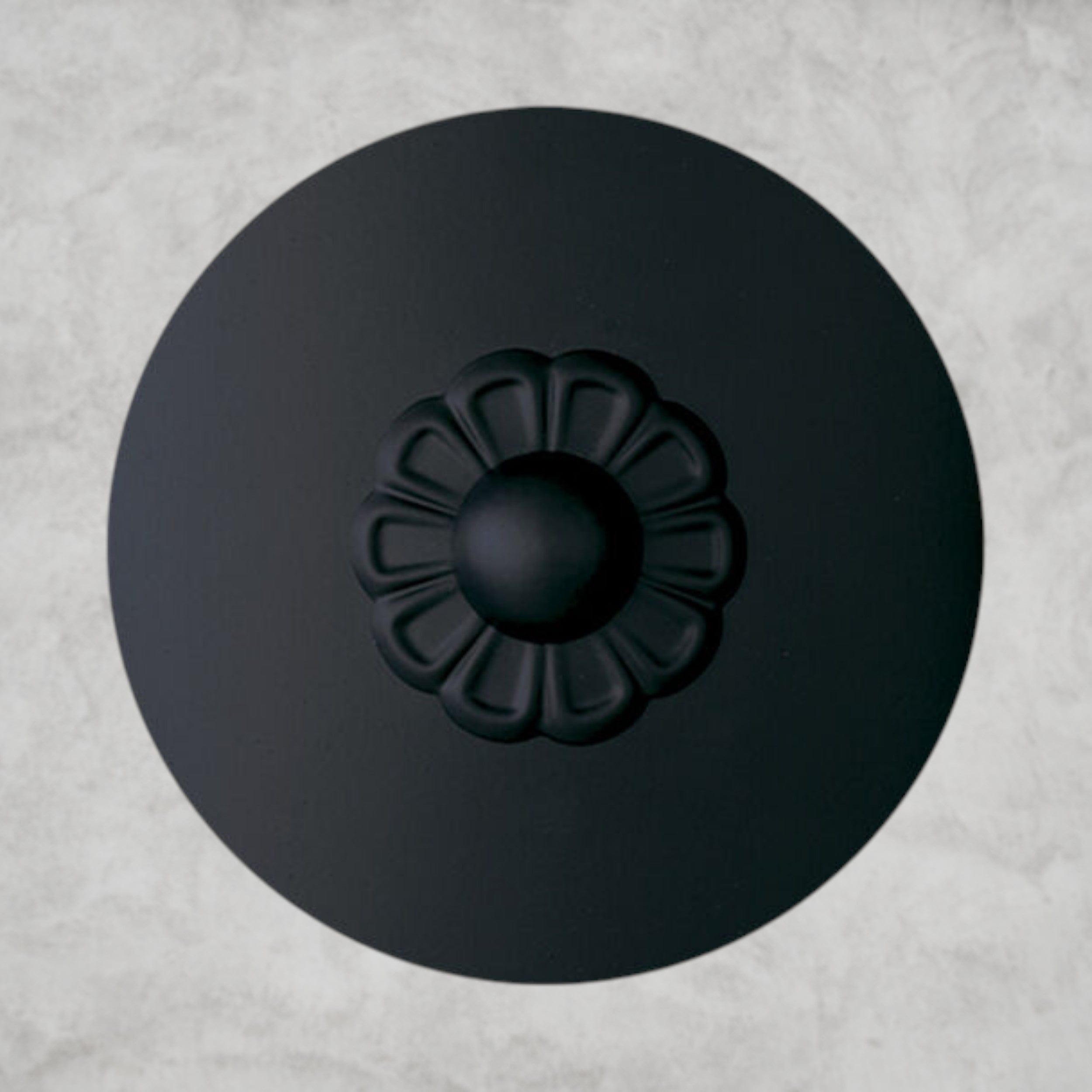 Black San Marco 8-light chandelier 32"