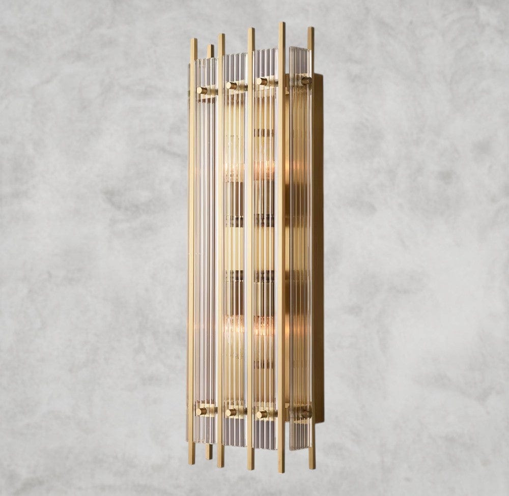 Brass San Marco Grand Rectangular Sconce