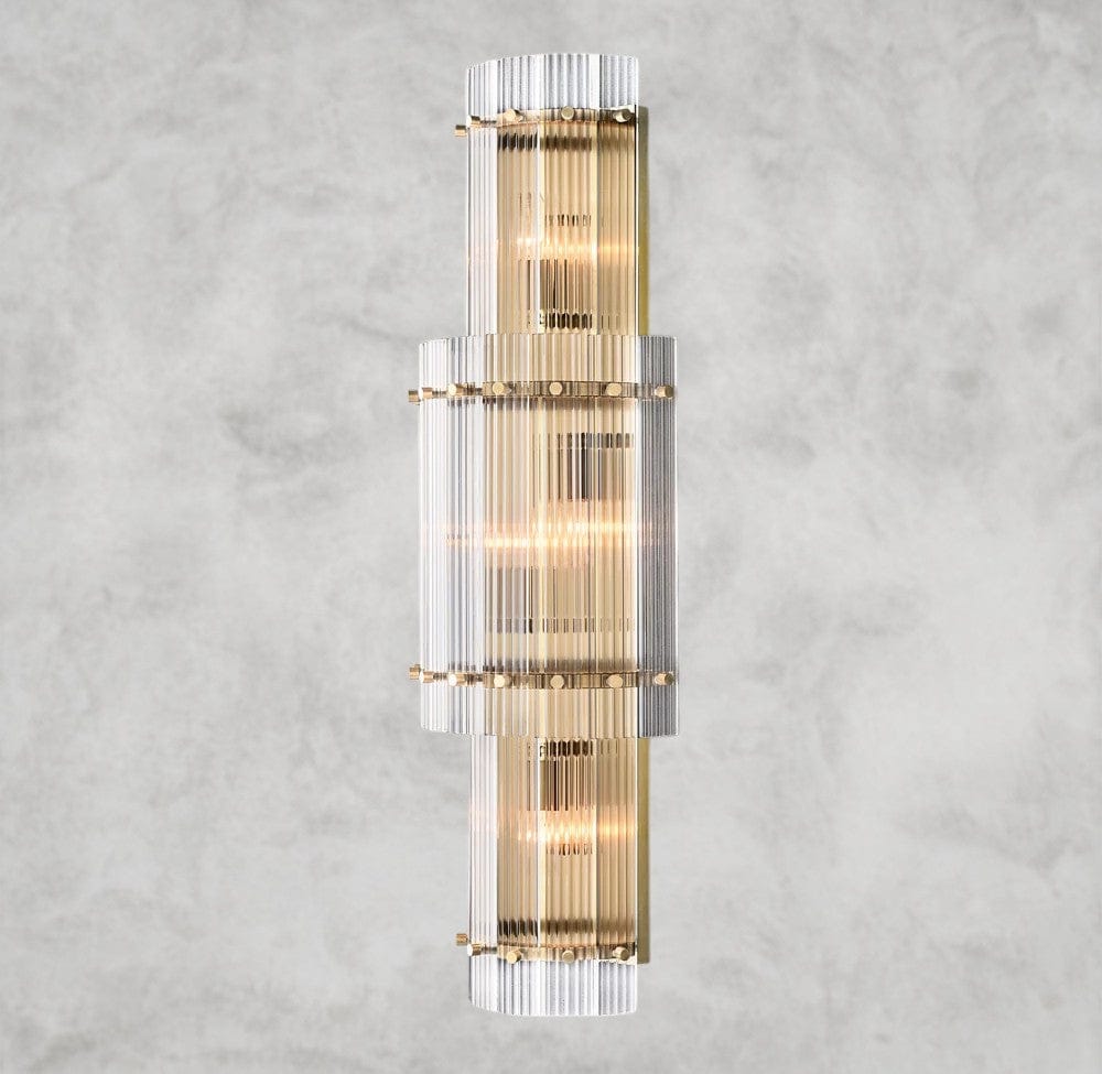 Brass San Marco Grand Round Sconce