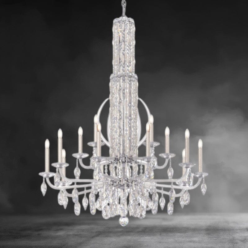 White / Crystal Heritage Crystal Siena Crystal Chandelier 40