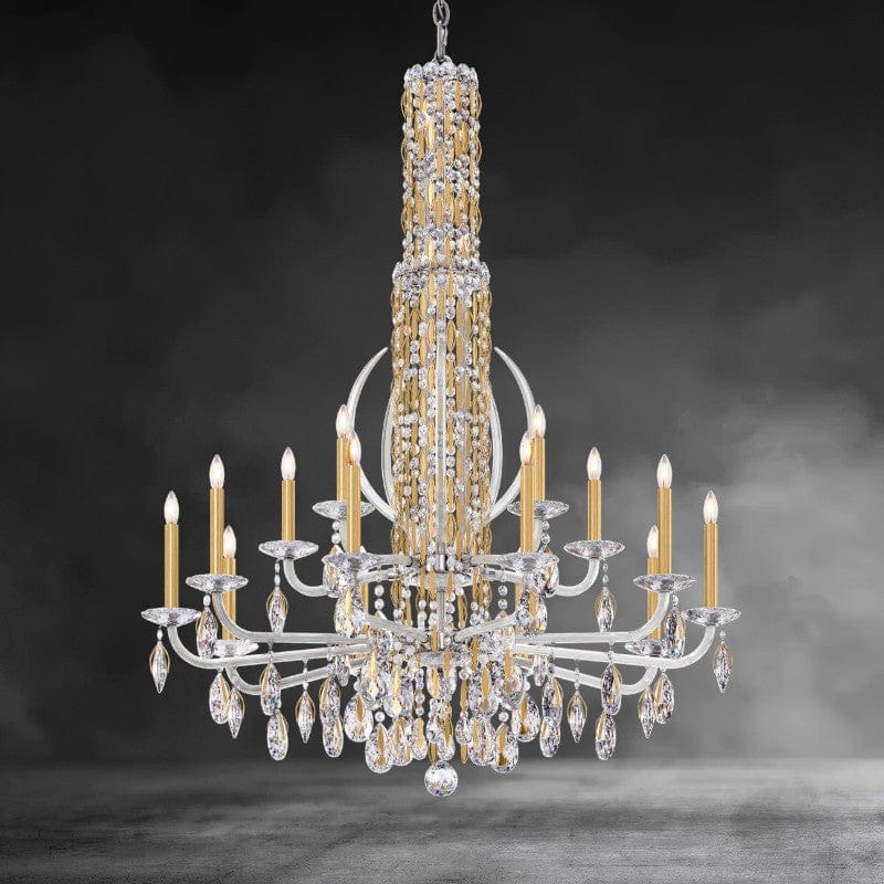 Heirloom Gold / Crystal Heritage Crystal Siena Crystal Chandelier 40