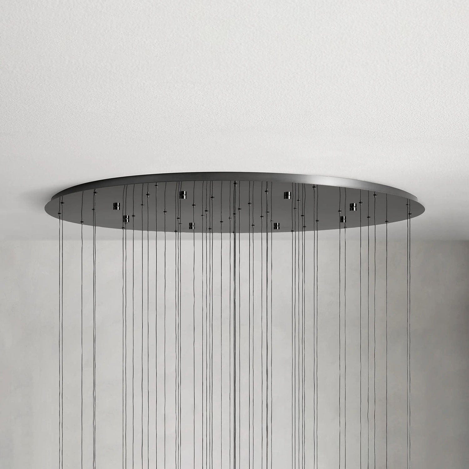 Soltaire Round Chandelier 17", 24", 36", 58"