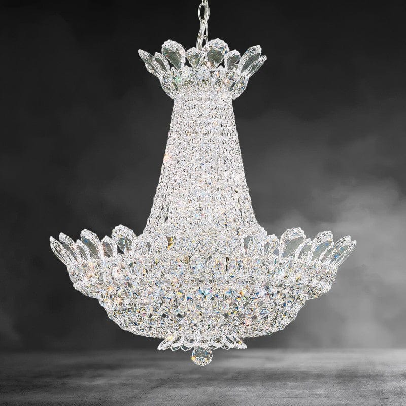 Clear Heritage Crystal Trillane Crystal Chandelier 24