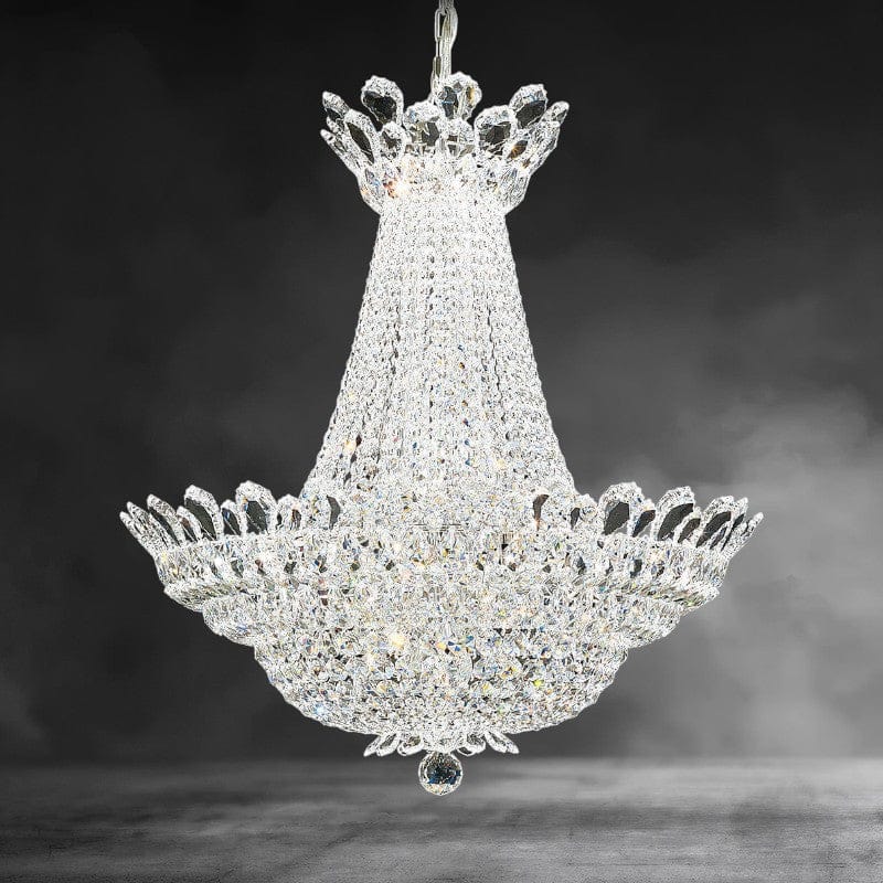 Clear Heritage Crystal Trillane Crystal Chandelier 28