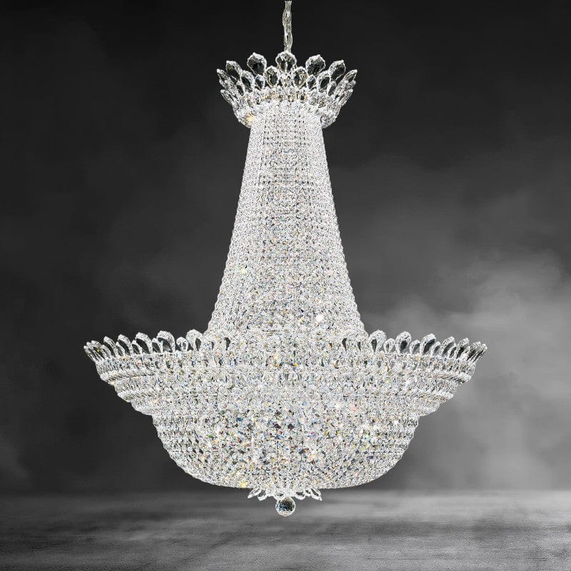 Clear Heritage Crystal Trillane Crystal Chandelier 48