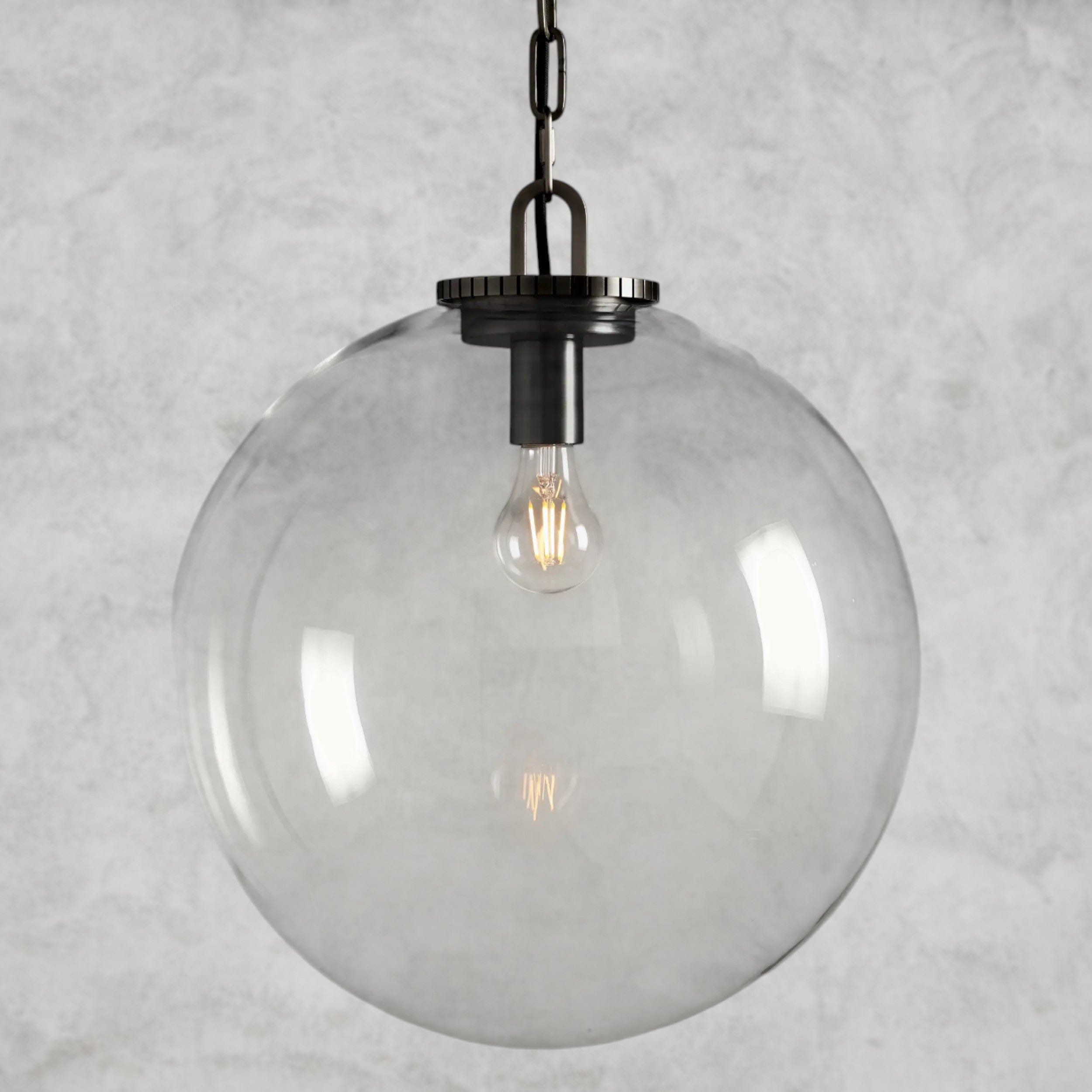 Wescott Globe Pendant with Chain