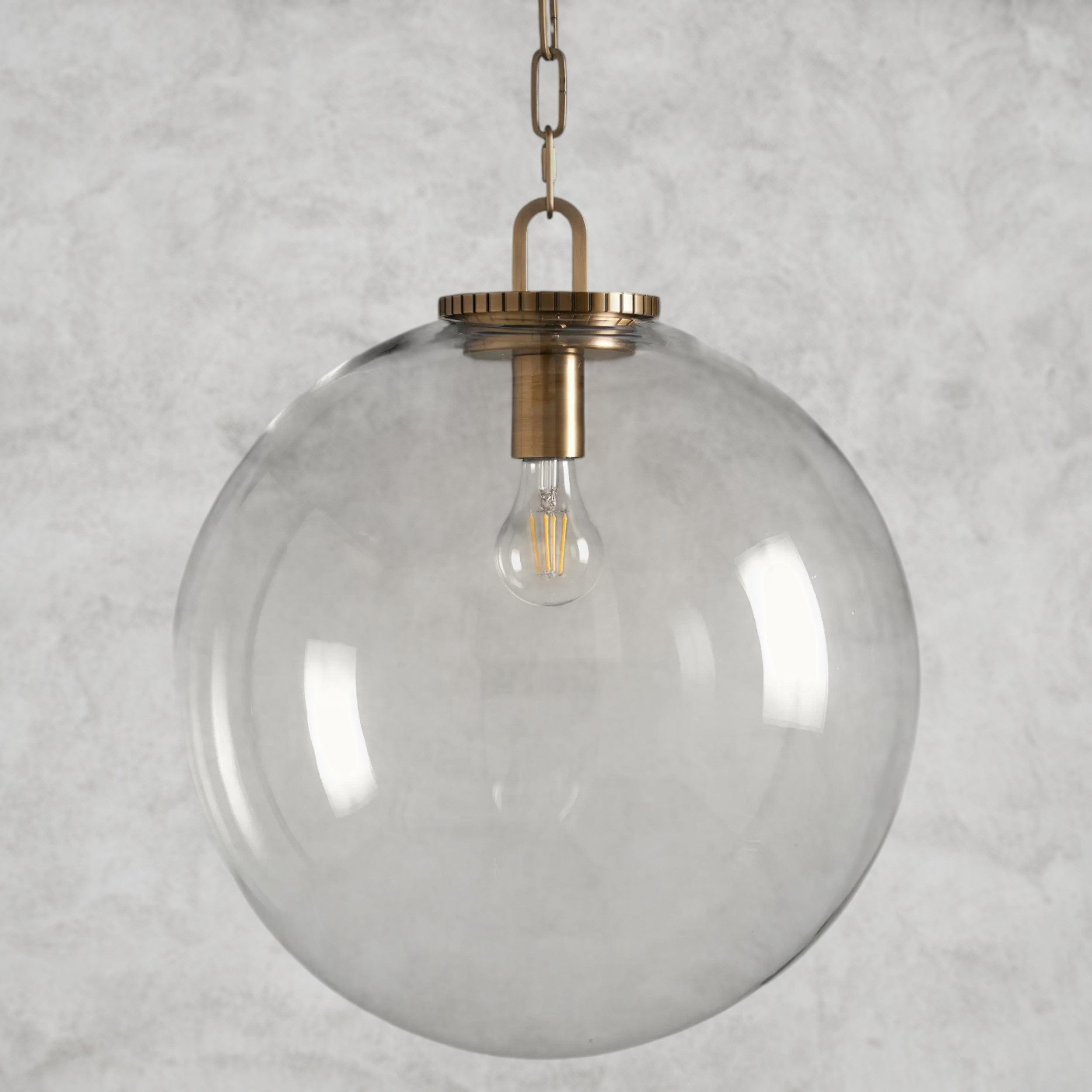 Wescott Globe Pendant with Chain