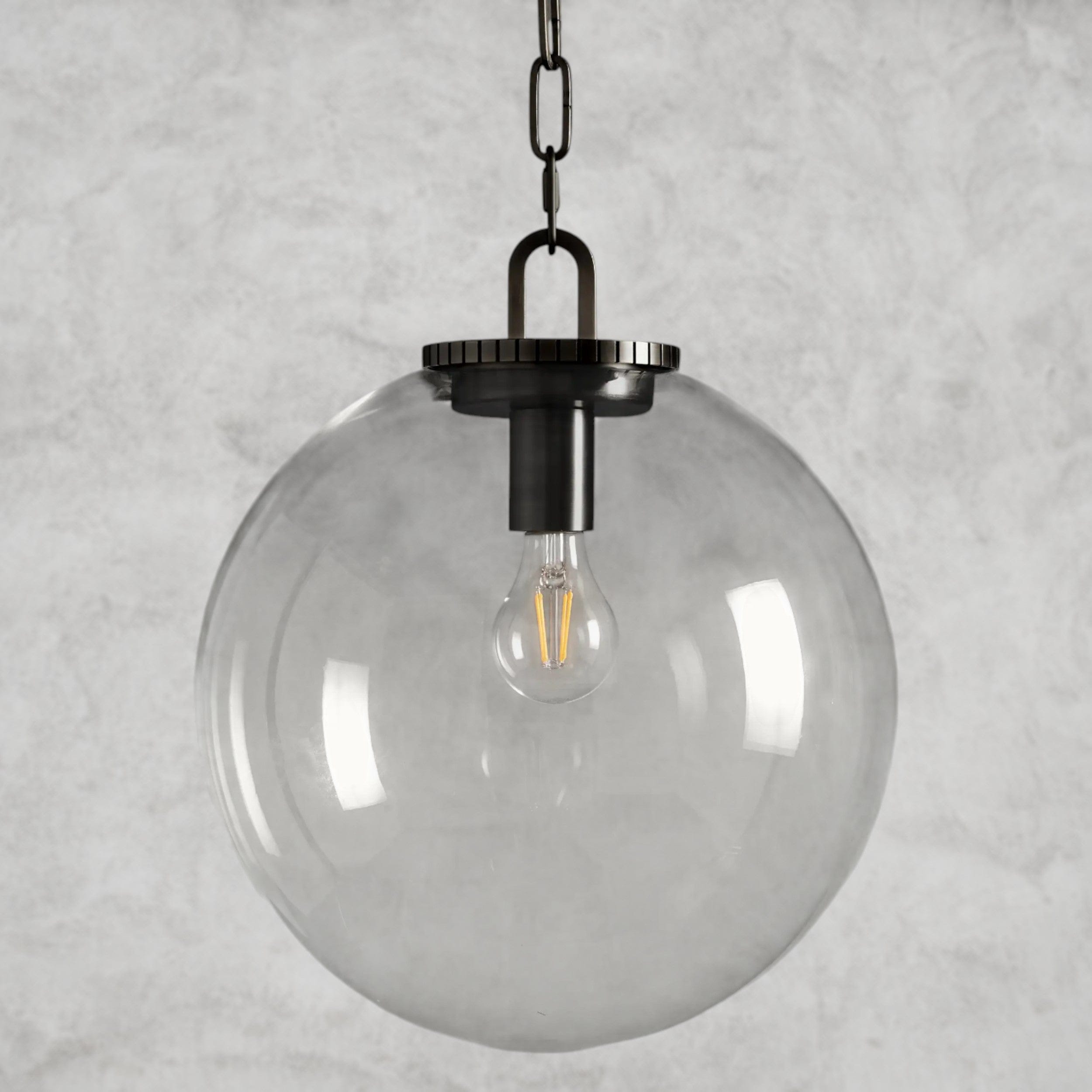 Wescott Globe Pendant with Chain