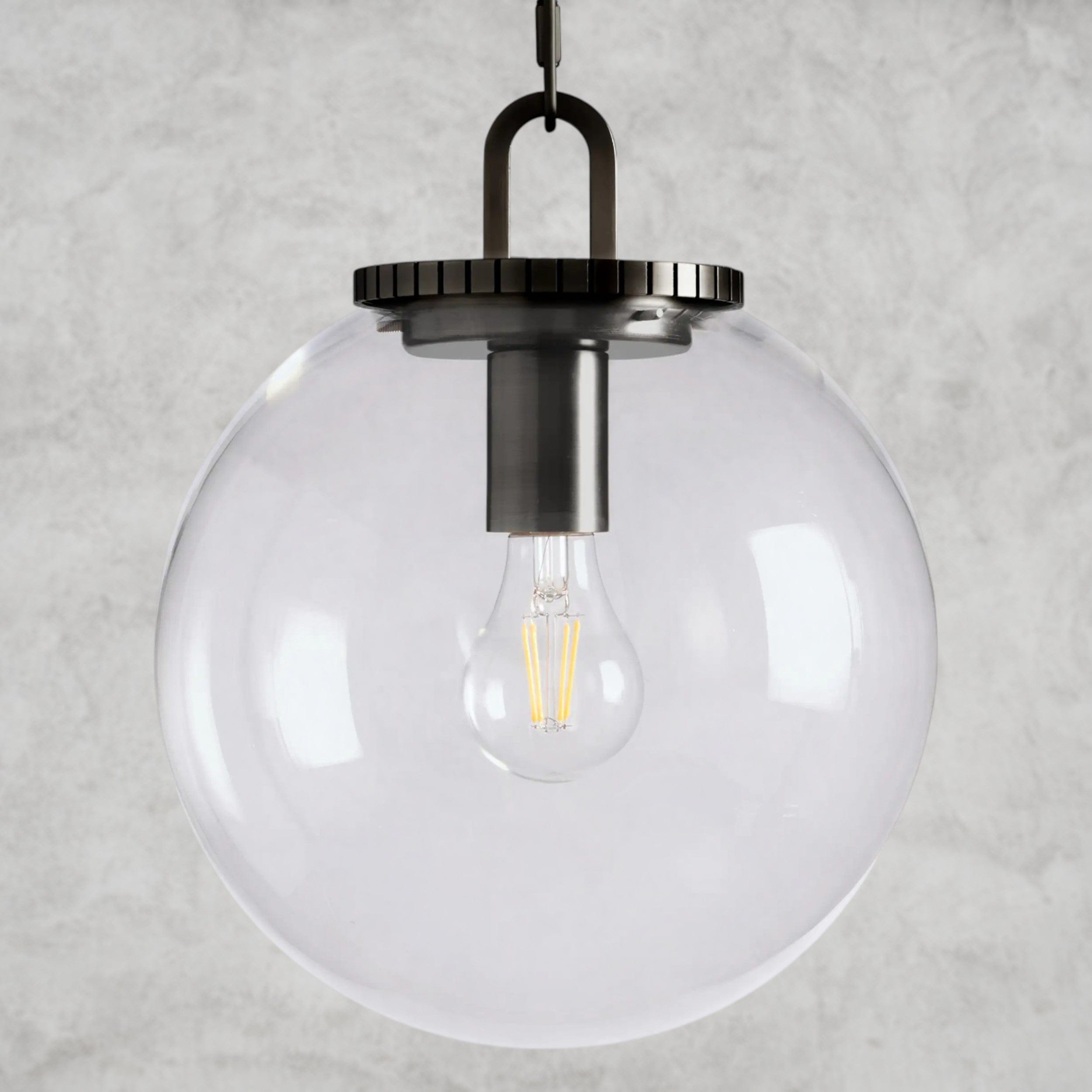 Wescott Globe Pendant with Chain