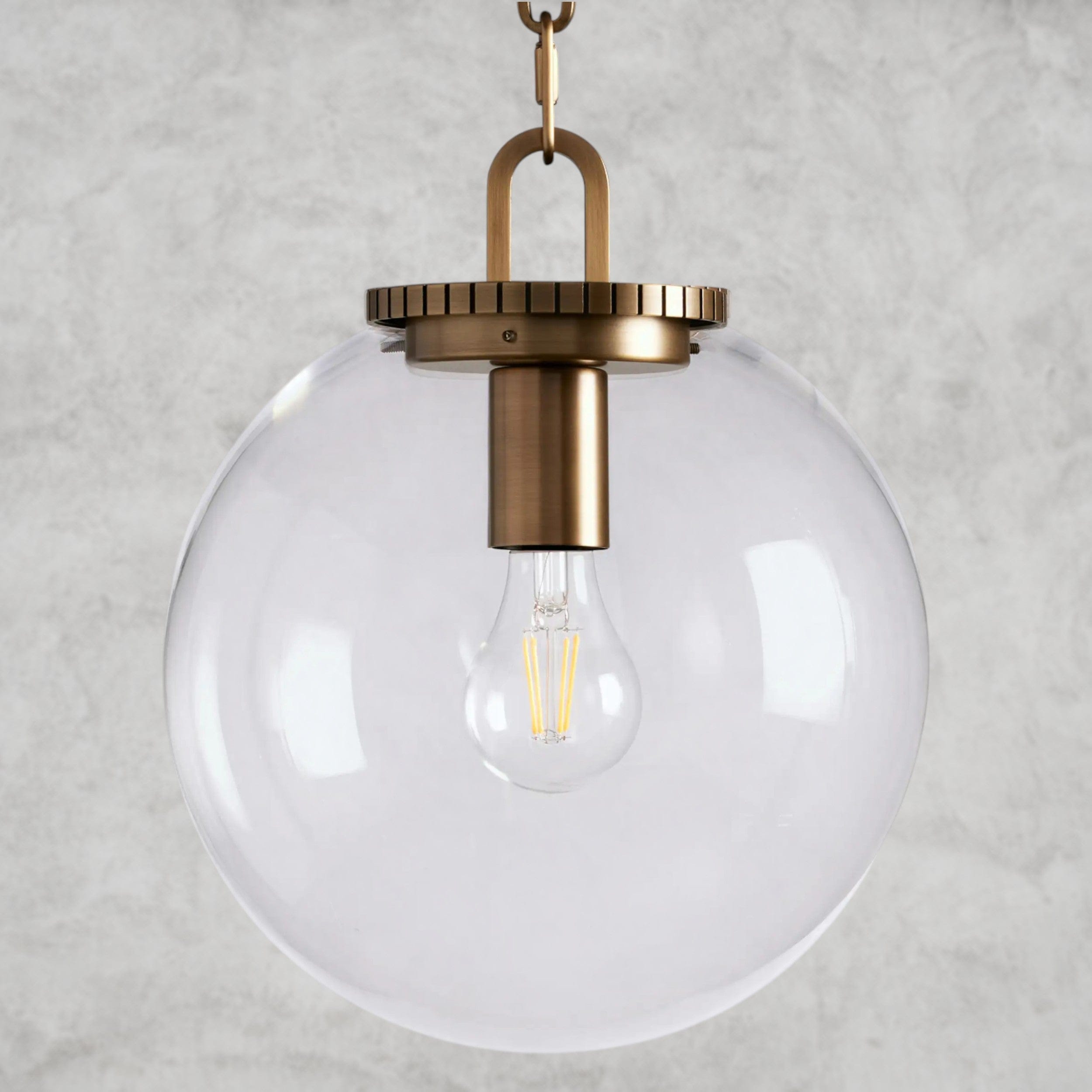 Wescott Globe Pendant with Chain