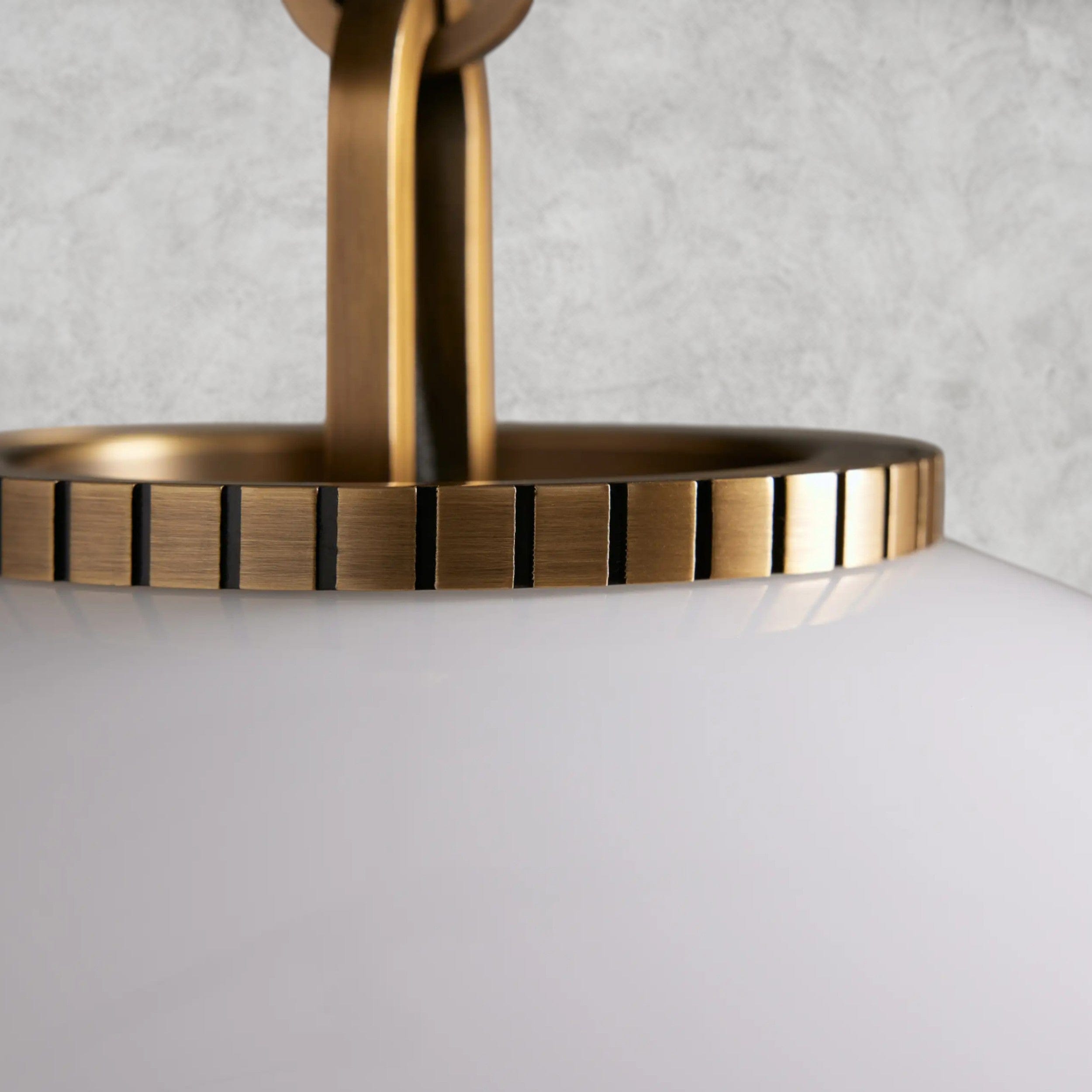 Wescott Globe Pendant with Rod