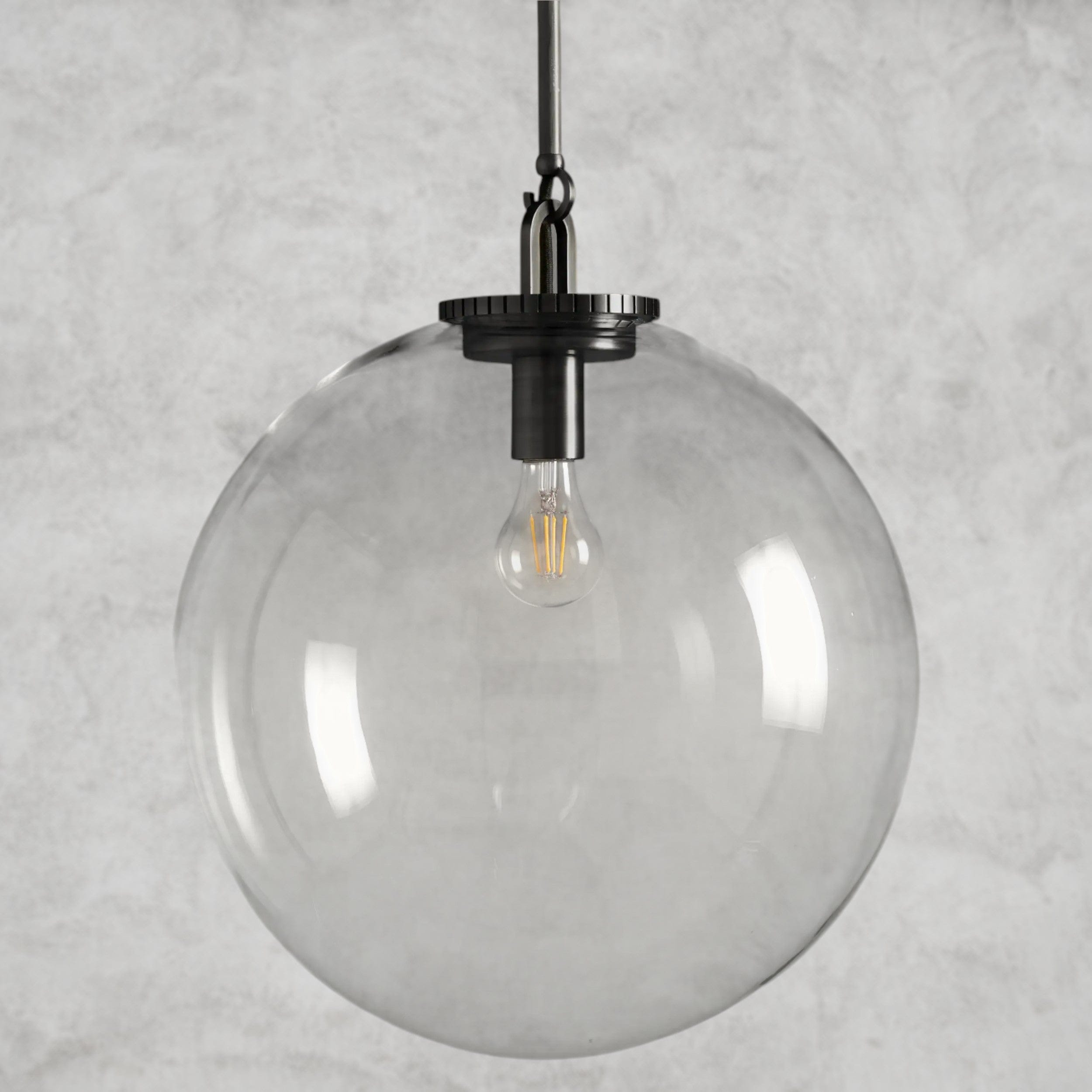Wescott Globe Pendant with Rod
