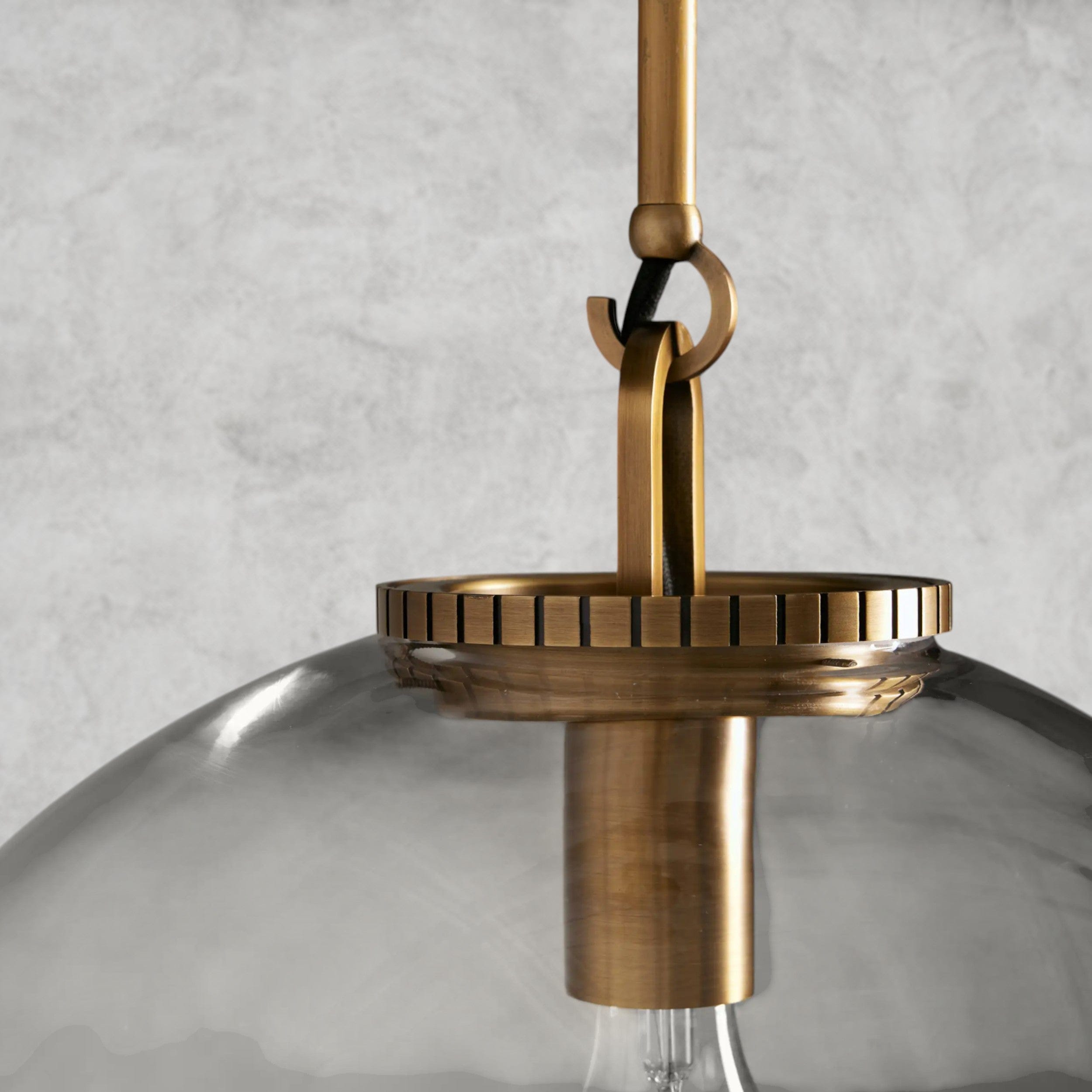 Wescott Globe Pendant with Rod