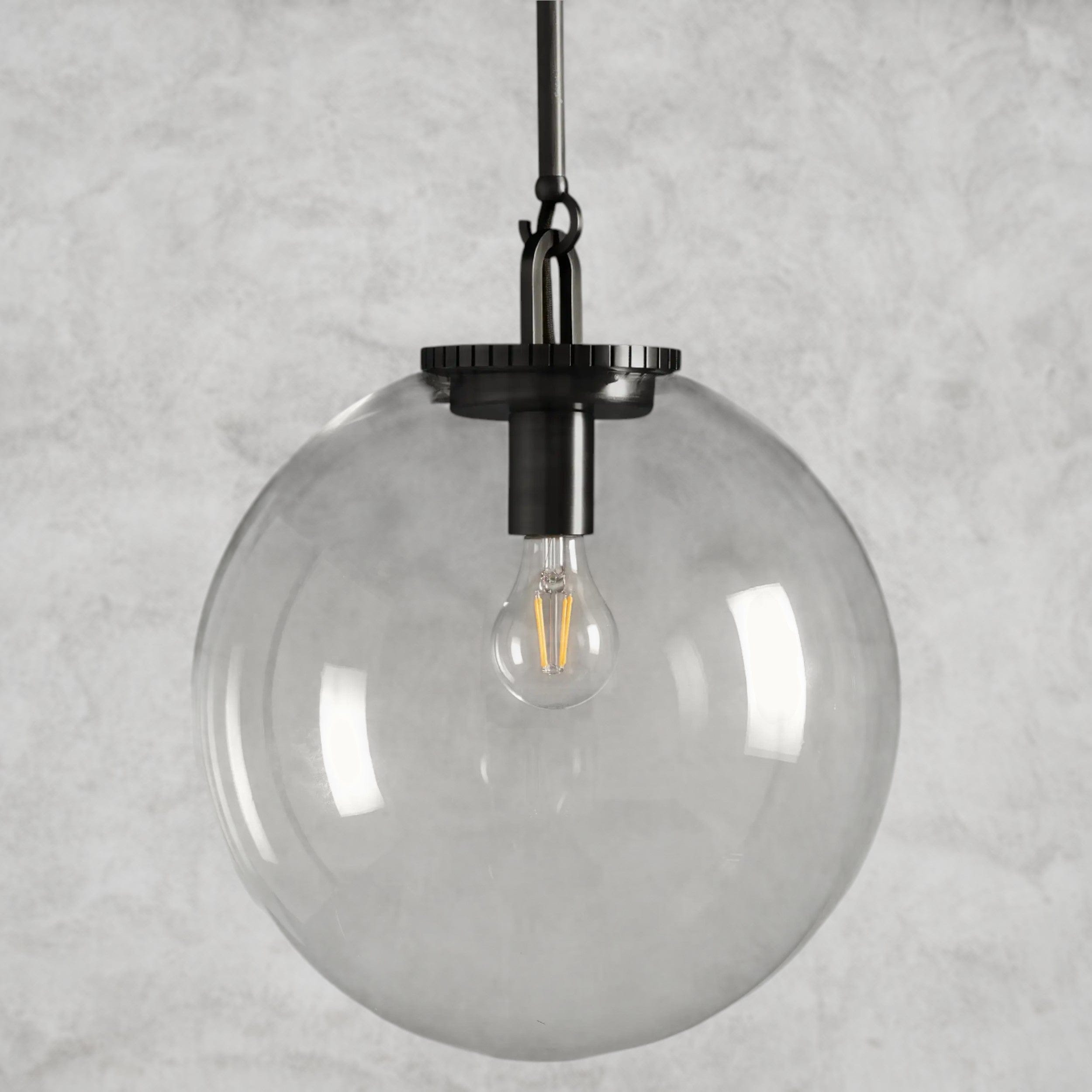 Wescott Globe Pendant with Rod