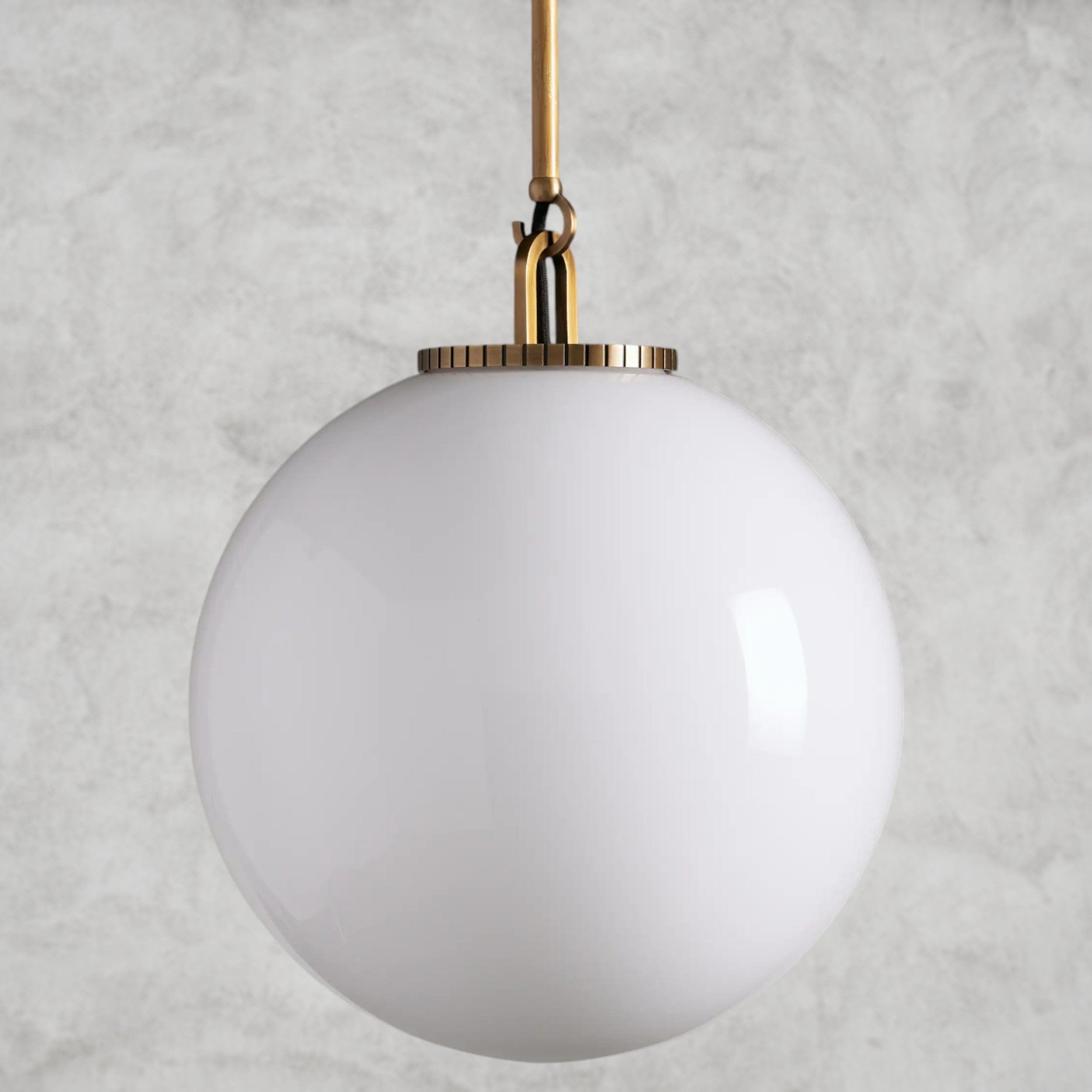 Wescott Globe Pendant with Rod