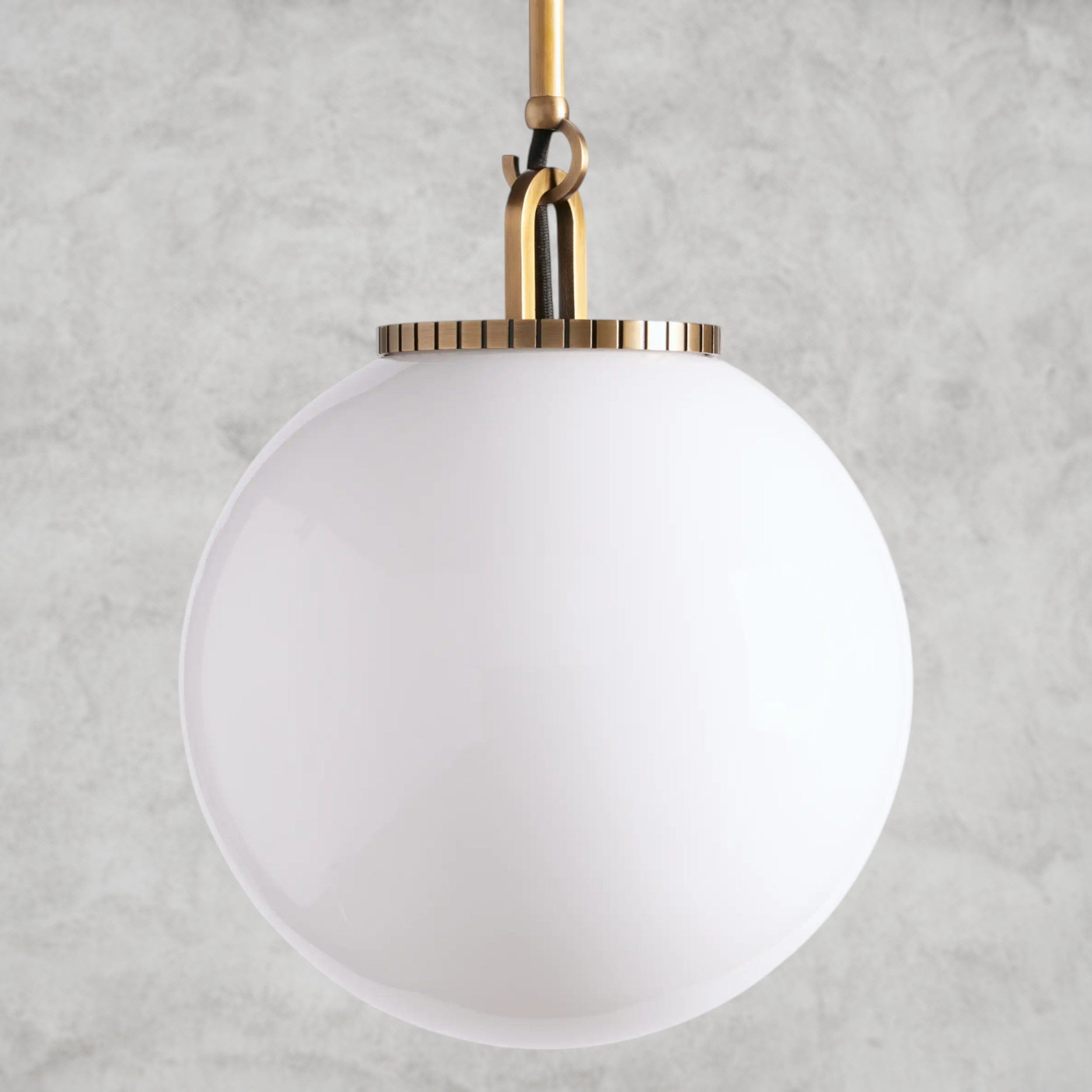 Wescott Globe Pendant with Rod