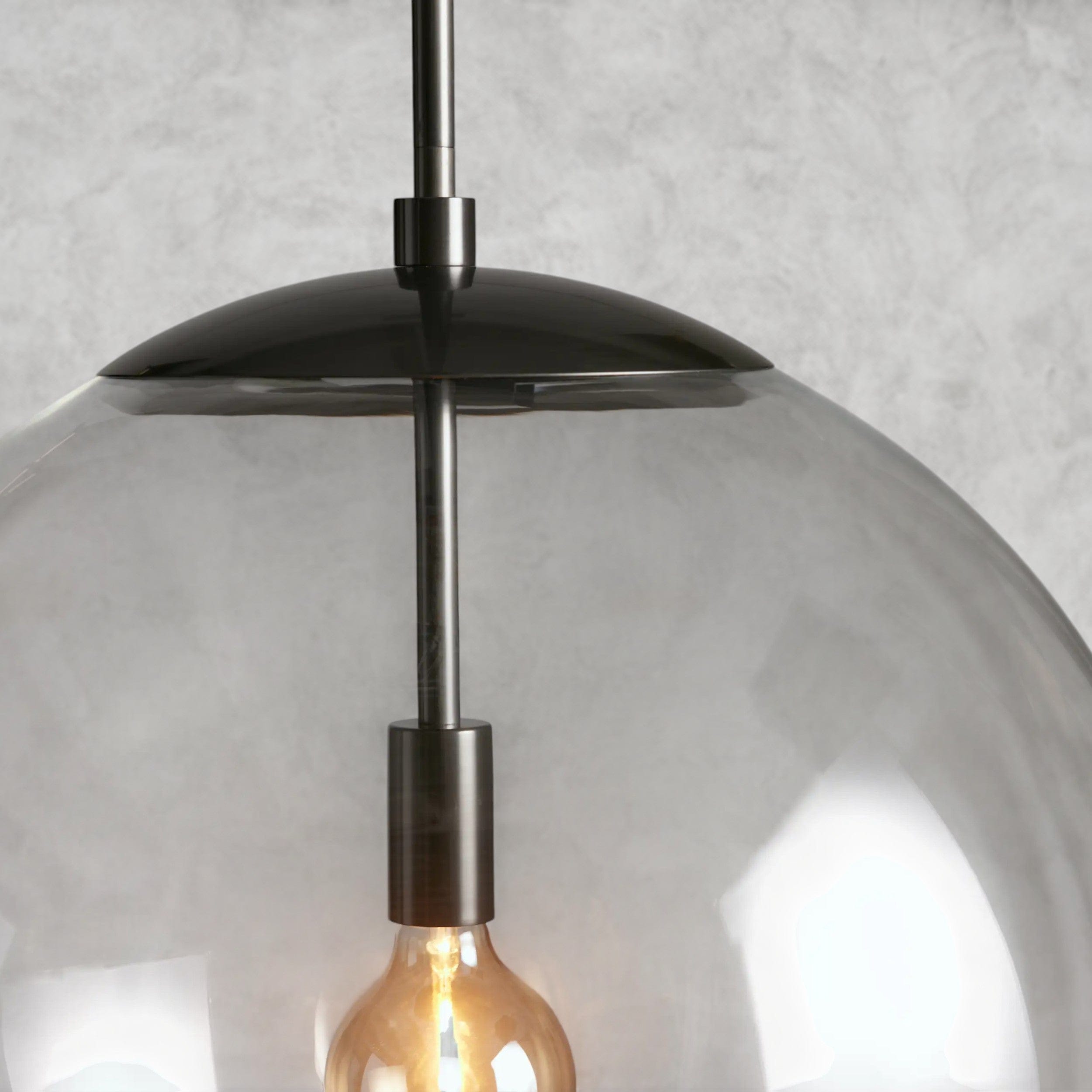 Wescott XL Globe Pendant with Rod